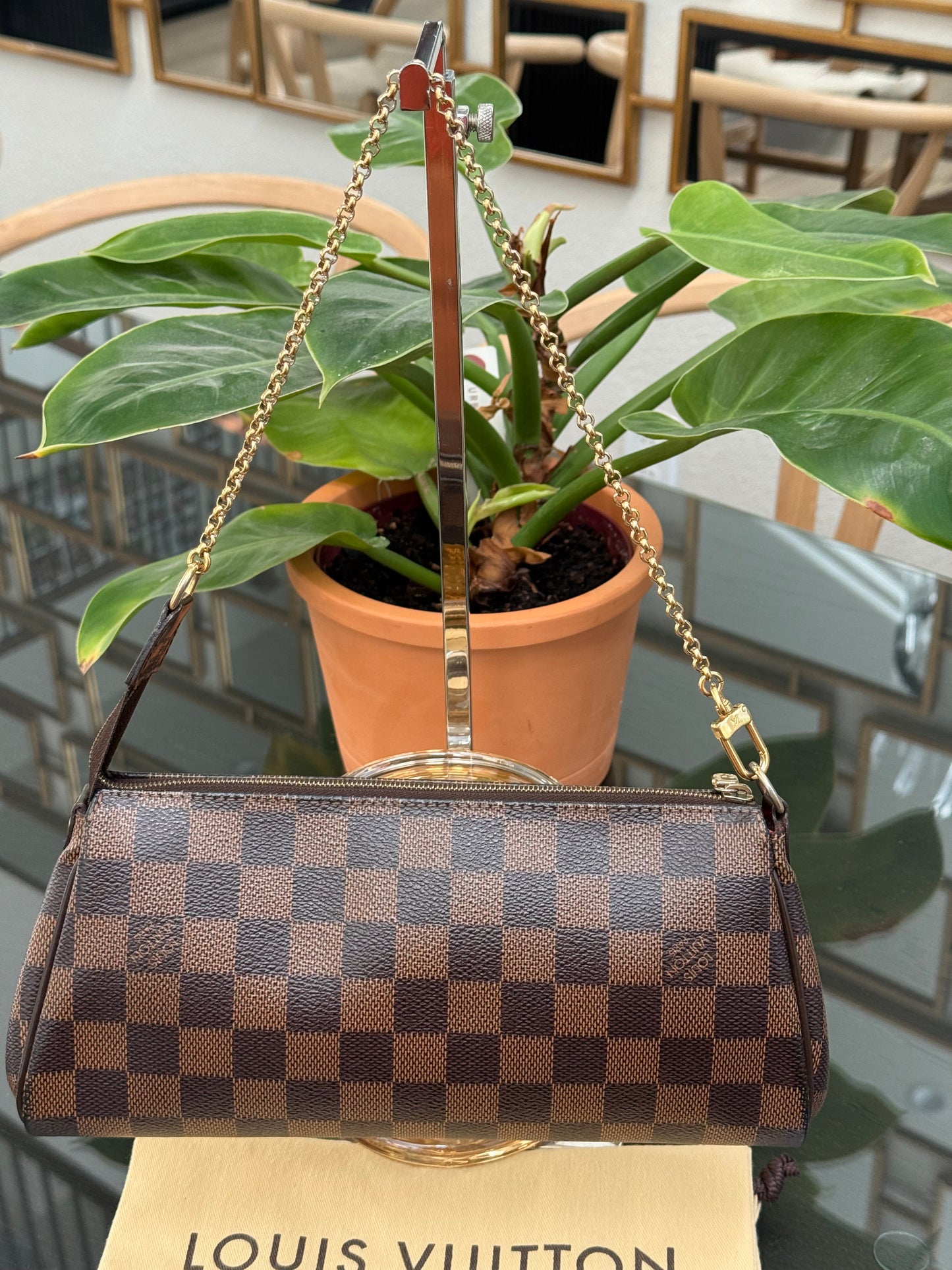 Eva Clutch in DE with Dustbag, Insert Organizer, Box and Paper bag 🗓️ Year: 2013