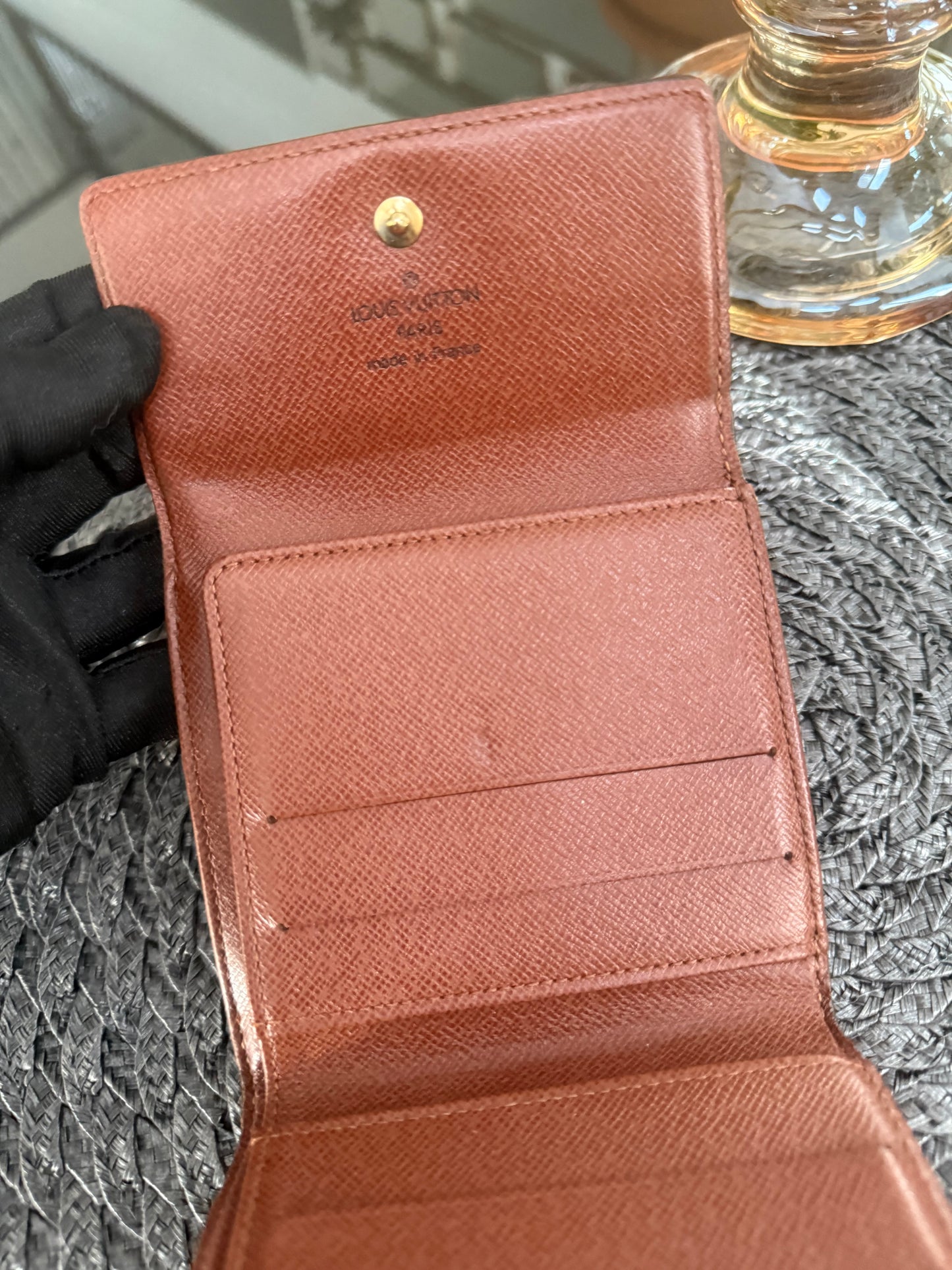 Monogram Elise Trifold Compact Wallet 🗓️ Year: 2000