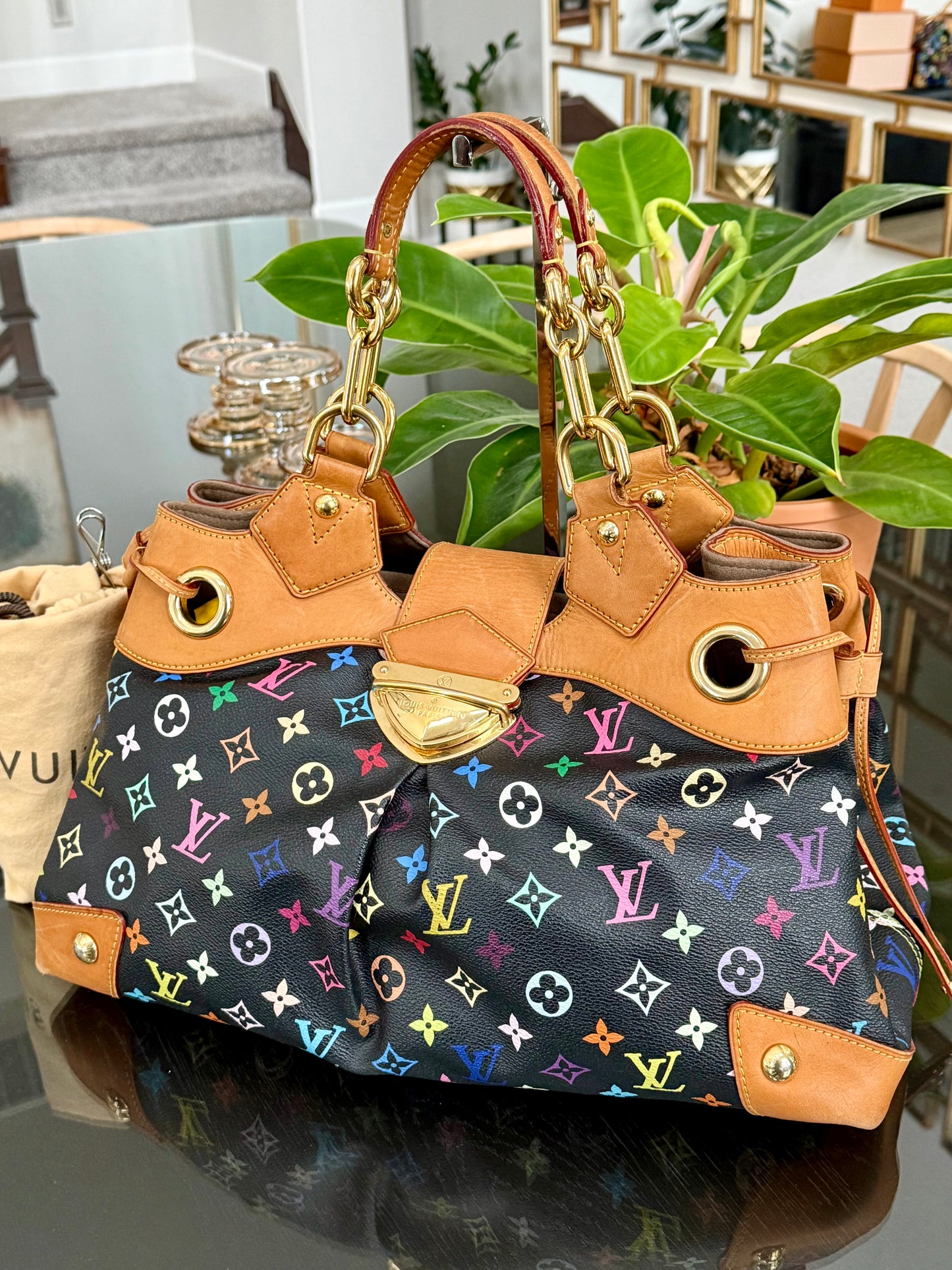 Multicolor in Black Ursula with Dustbag