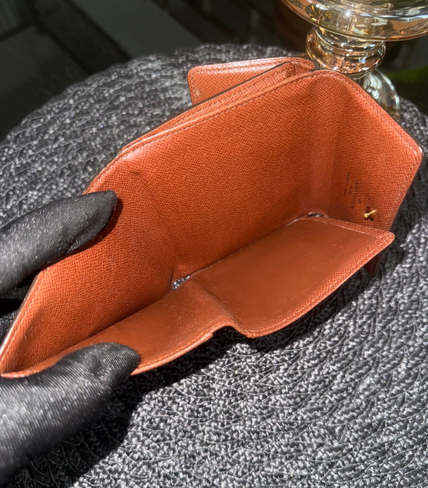 Monogram Elise Trifold Compact Wallet 🗓️ Year: 2000