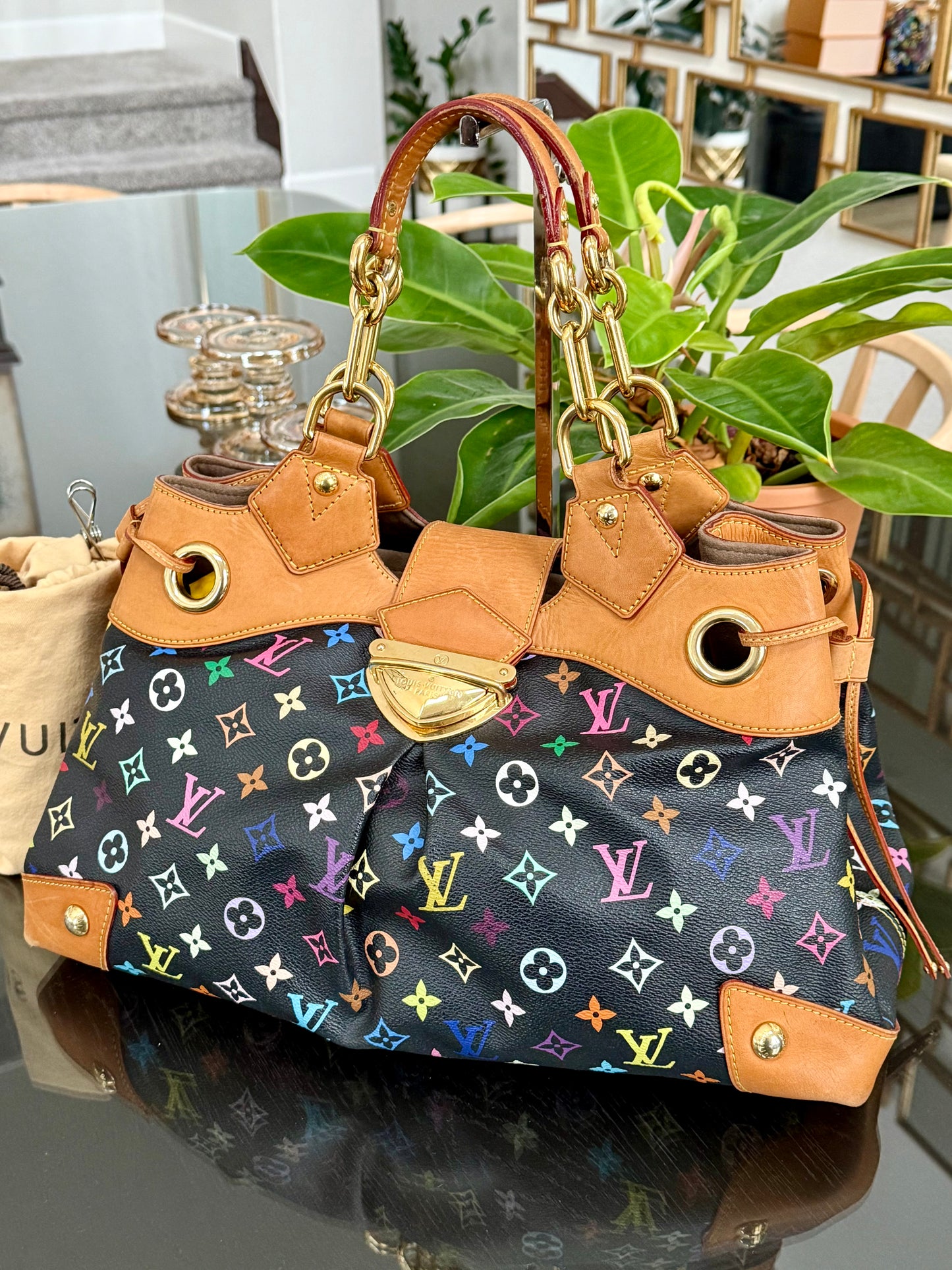 Multicolor in Black Ursula with Dustbag