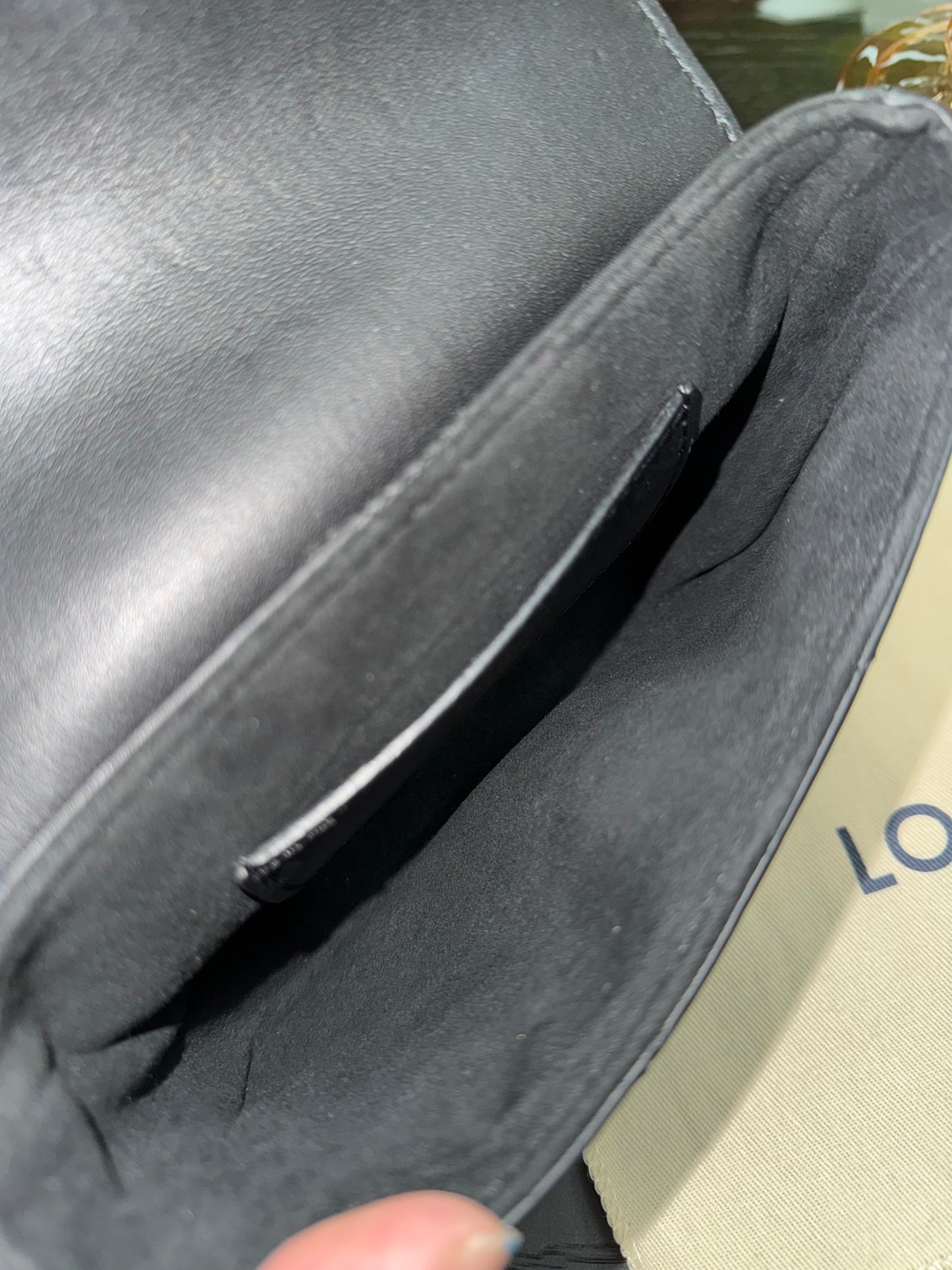 Multi Pochette New Wave Noir with Box, Dustbag and Paper bag -Microchip & Authenticed
