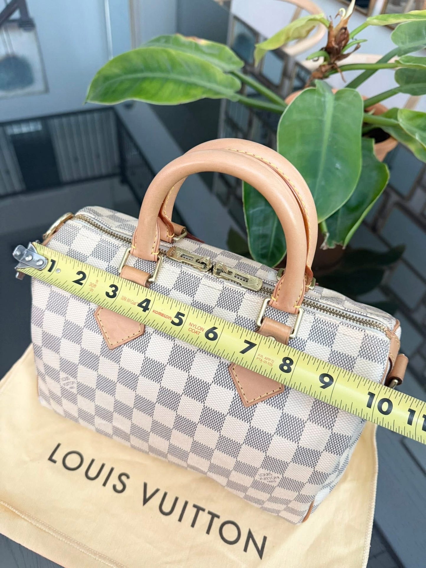 Speedy 25 Bandoulier in Azur with Original Strap, Dustbag and Insert Organizer -🗓️ Year: 2013