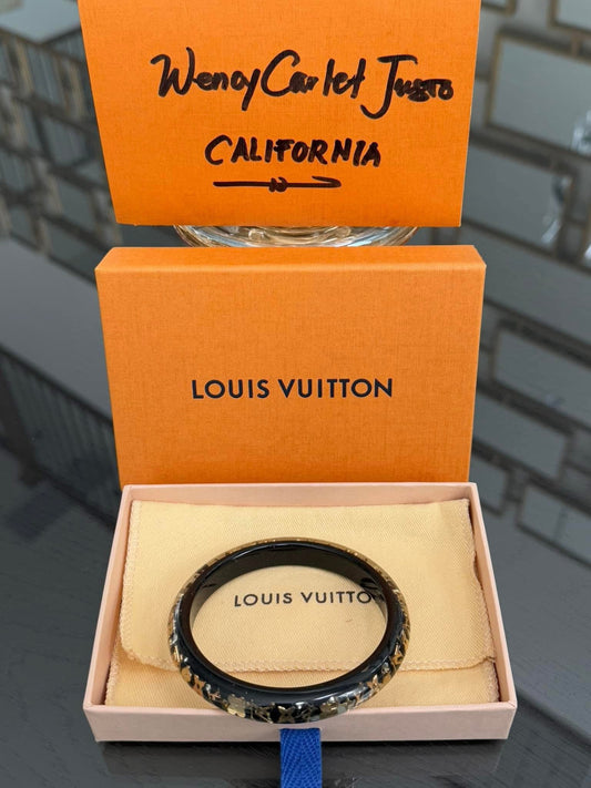 Inclusion Bangle Bracelet with Dustbag and Box -Year 2011