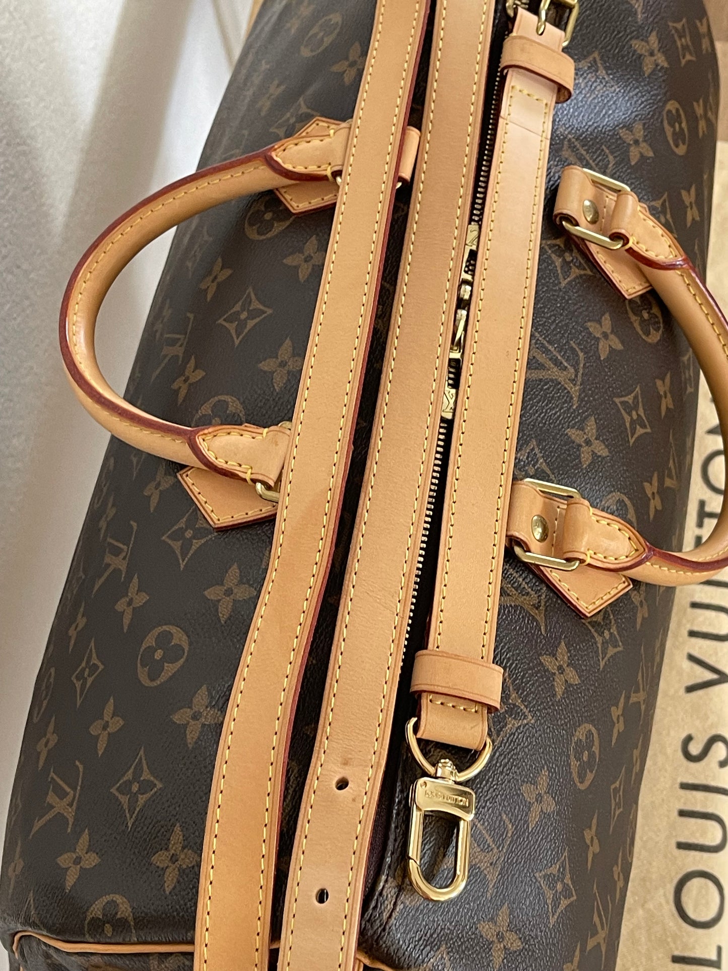Speedy 40 Bandoulier with 🔐 Lock & Keys and Dustbag -Year: 2012