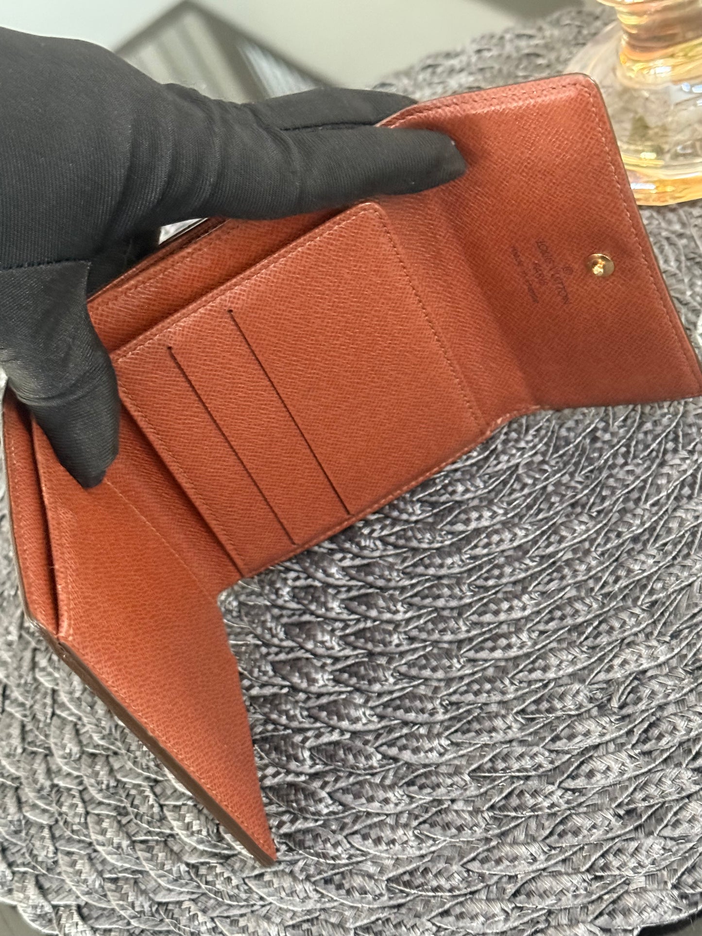 Monogram Elise Trifold Compact Wallet 🗓️ Year: 2000