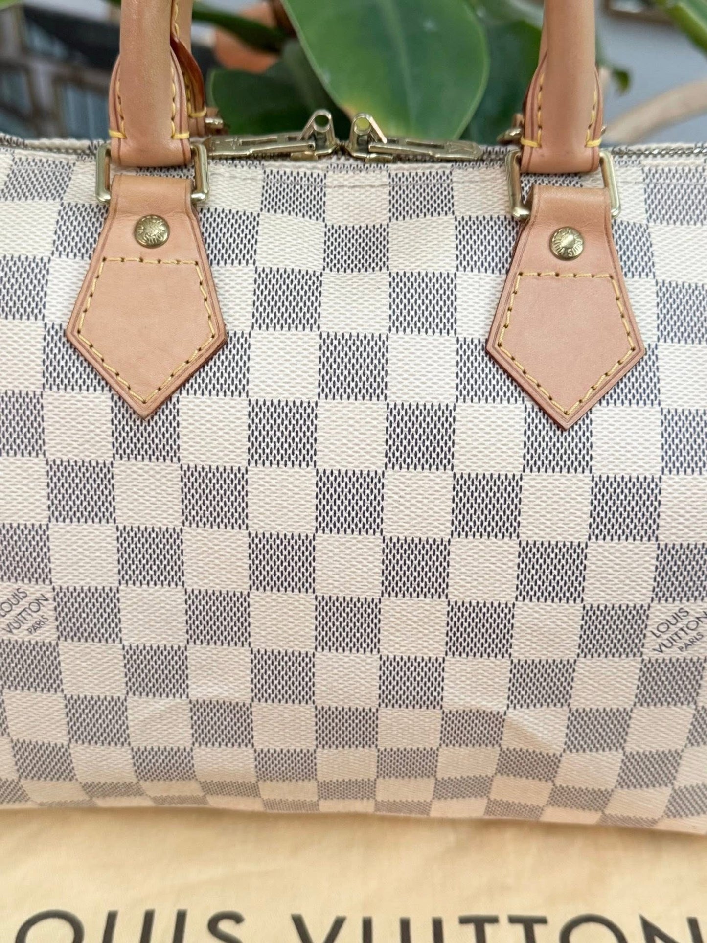 Speedy 25 Bandoulier in Azur with Original Strap, Dustbag and Insert Organizer -🗓️ Year: 2013