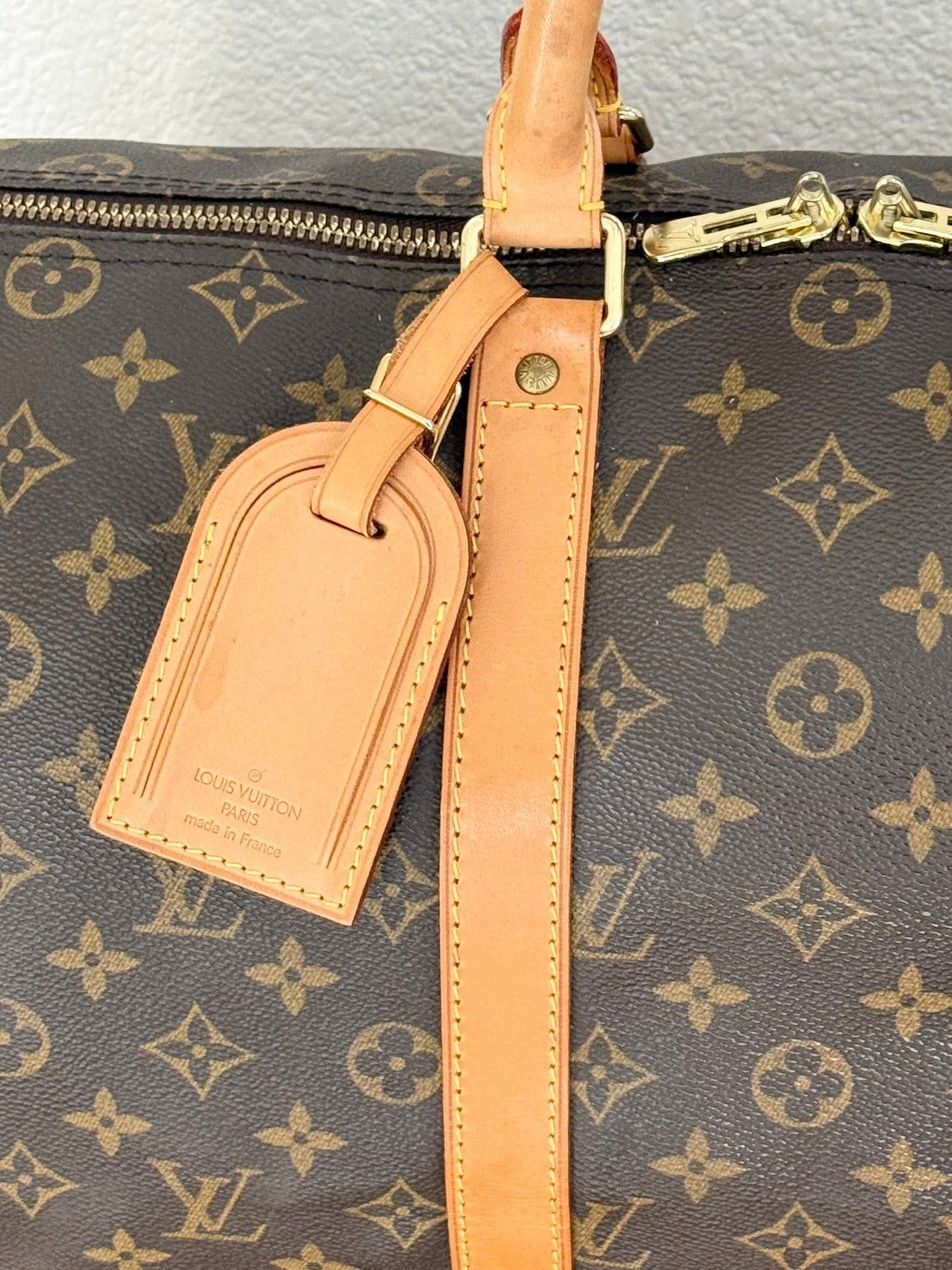 Keepall 45 Bandoulier with Original Strap, Luggage tag and Poignet 📅 Year: 1998
