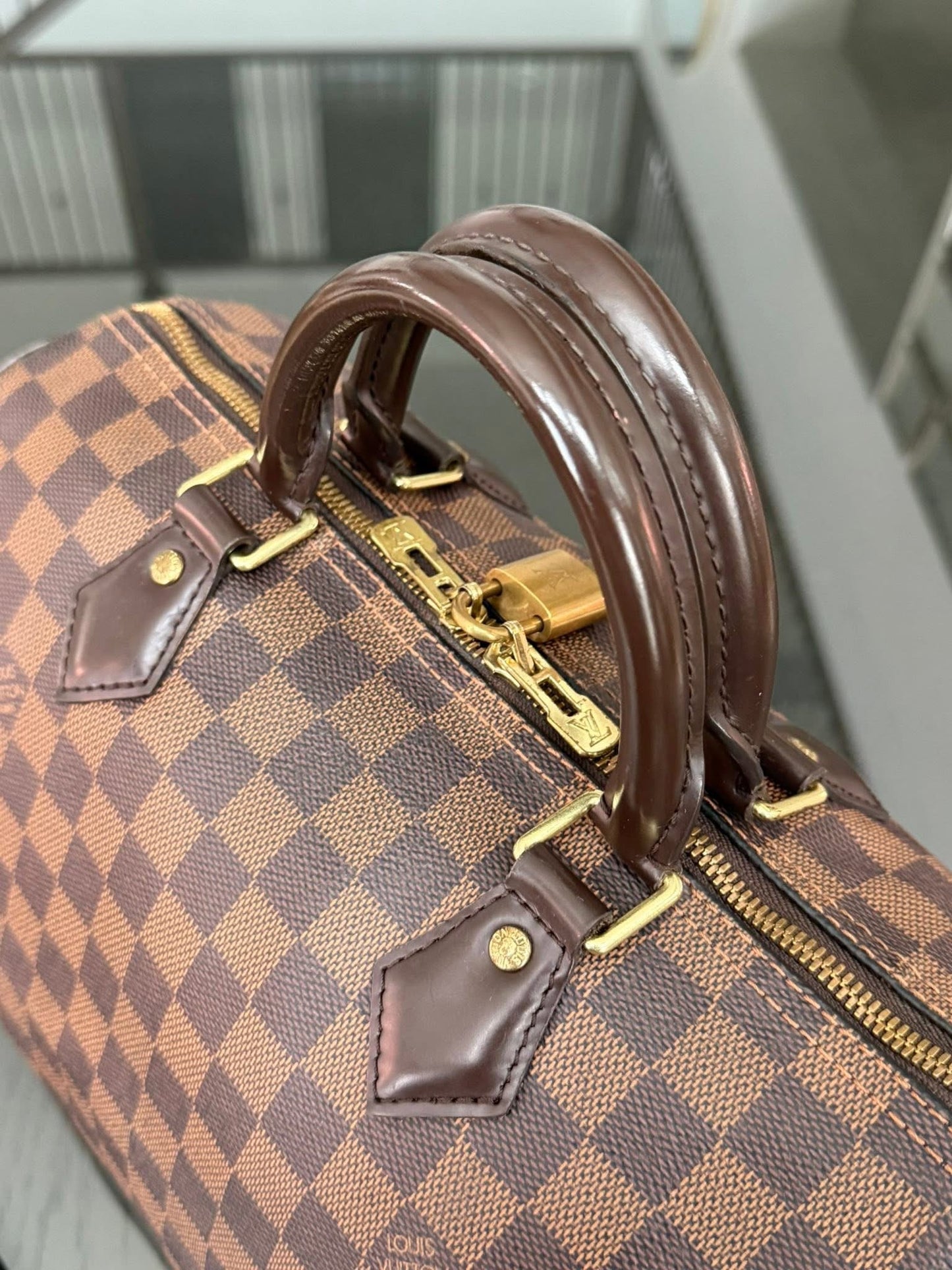 Speedy 30 Bandoulier in DE with 🔐 lock, Key, Original Strap, Insert Organizer and Dustbag -🗓️ Year: 2018