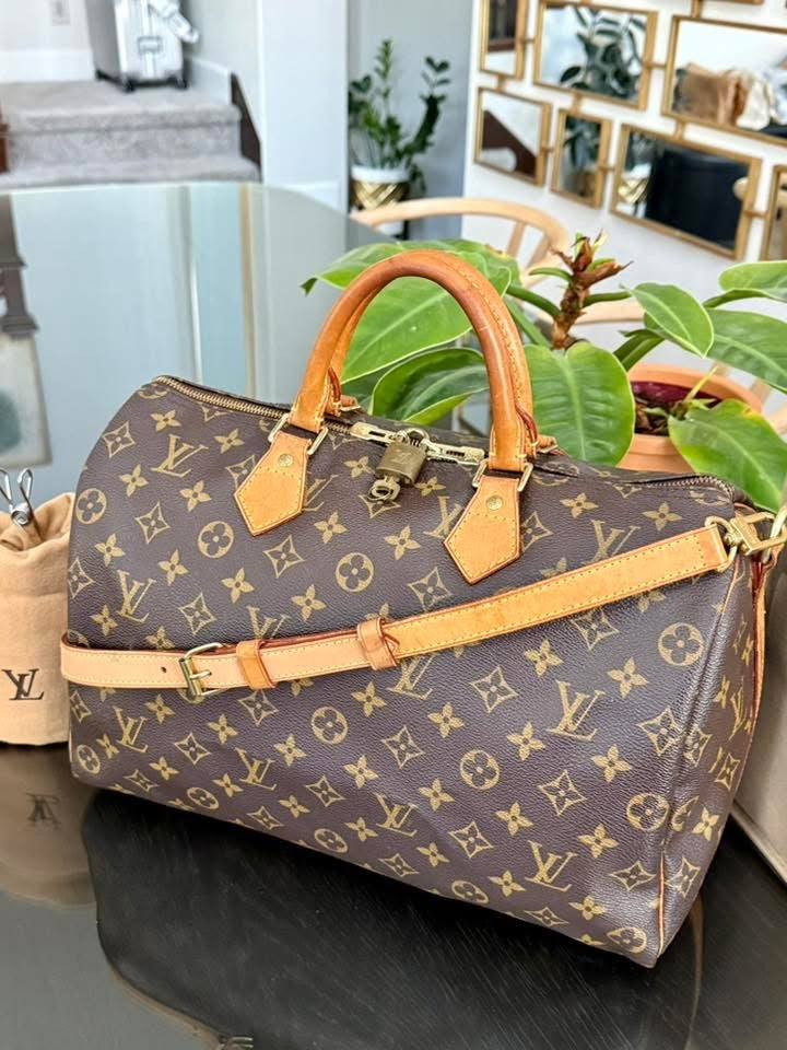 Speedy 35 Bandoulier with lock 🔐 key, Dustbag and Insert Organizer -🗓️ Year: 2011