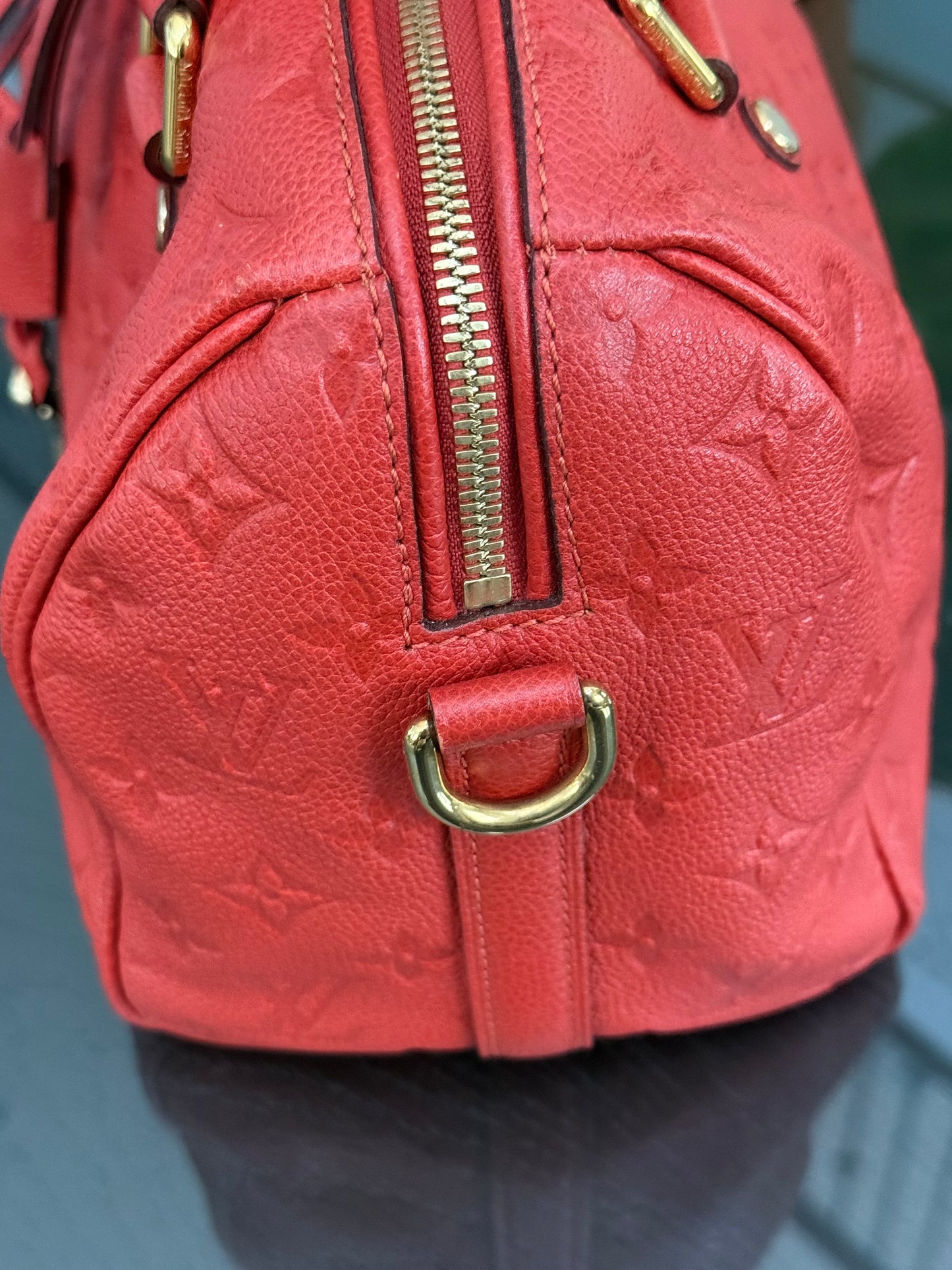 🌺Empriente Speedy 25 Bandoulier with lock 🔐 keys -🗓️ Year: 2012