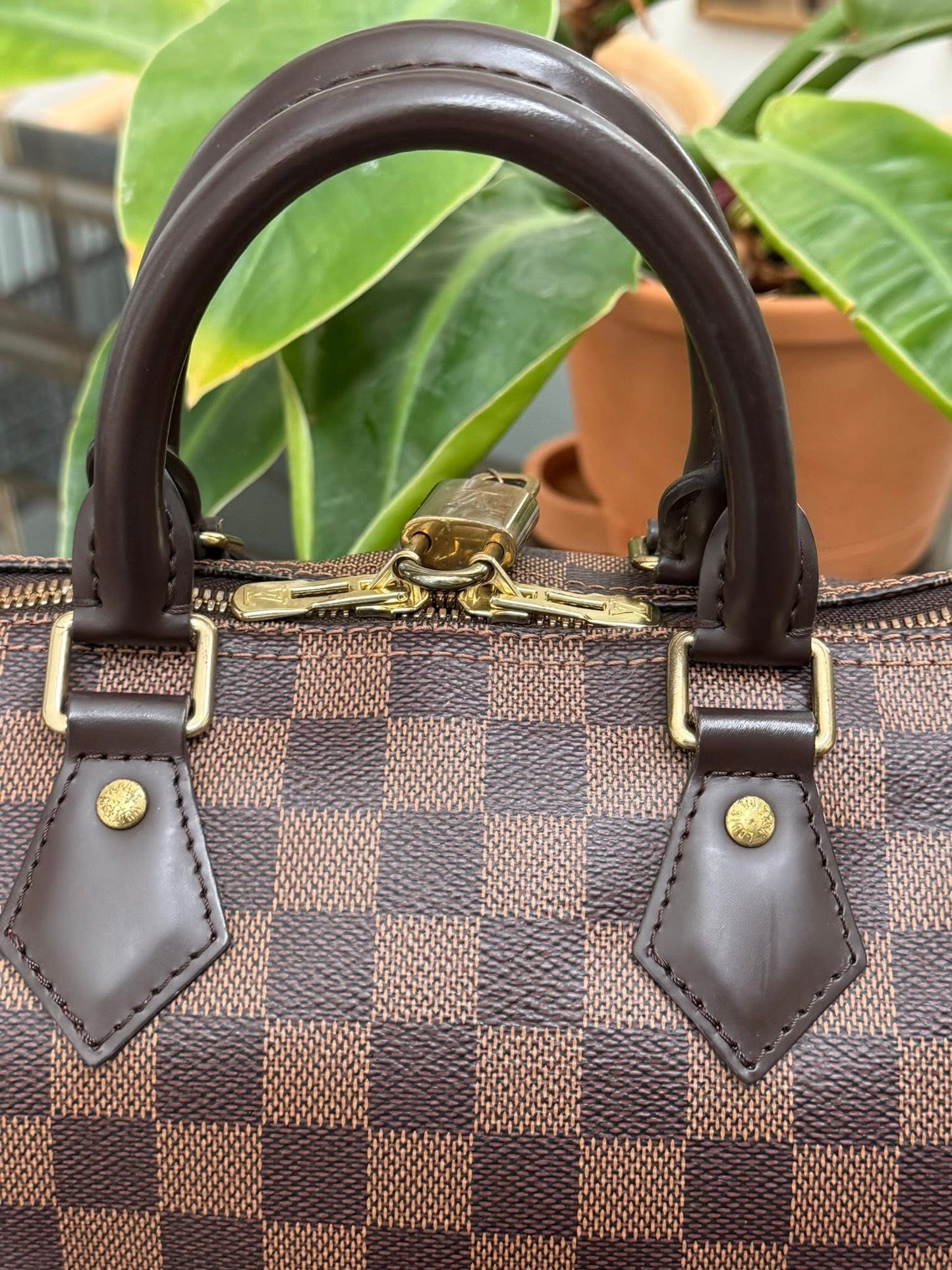 Speedy 25 Bandoulier in DE with Lock 🔐 key, Original Strap, Dustbag and Insert Organizer 🗓️ Year: 2019