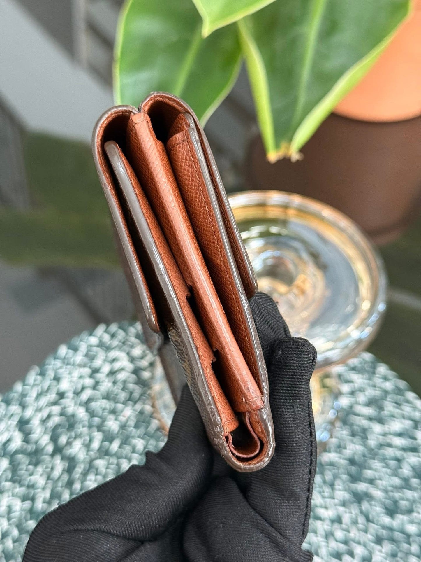 Monogram Elise Trifold Compact Wallet 🗓️ Year: 1999