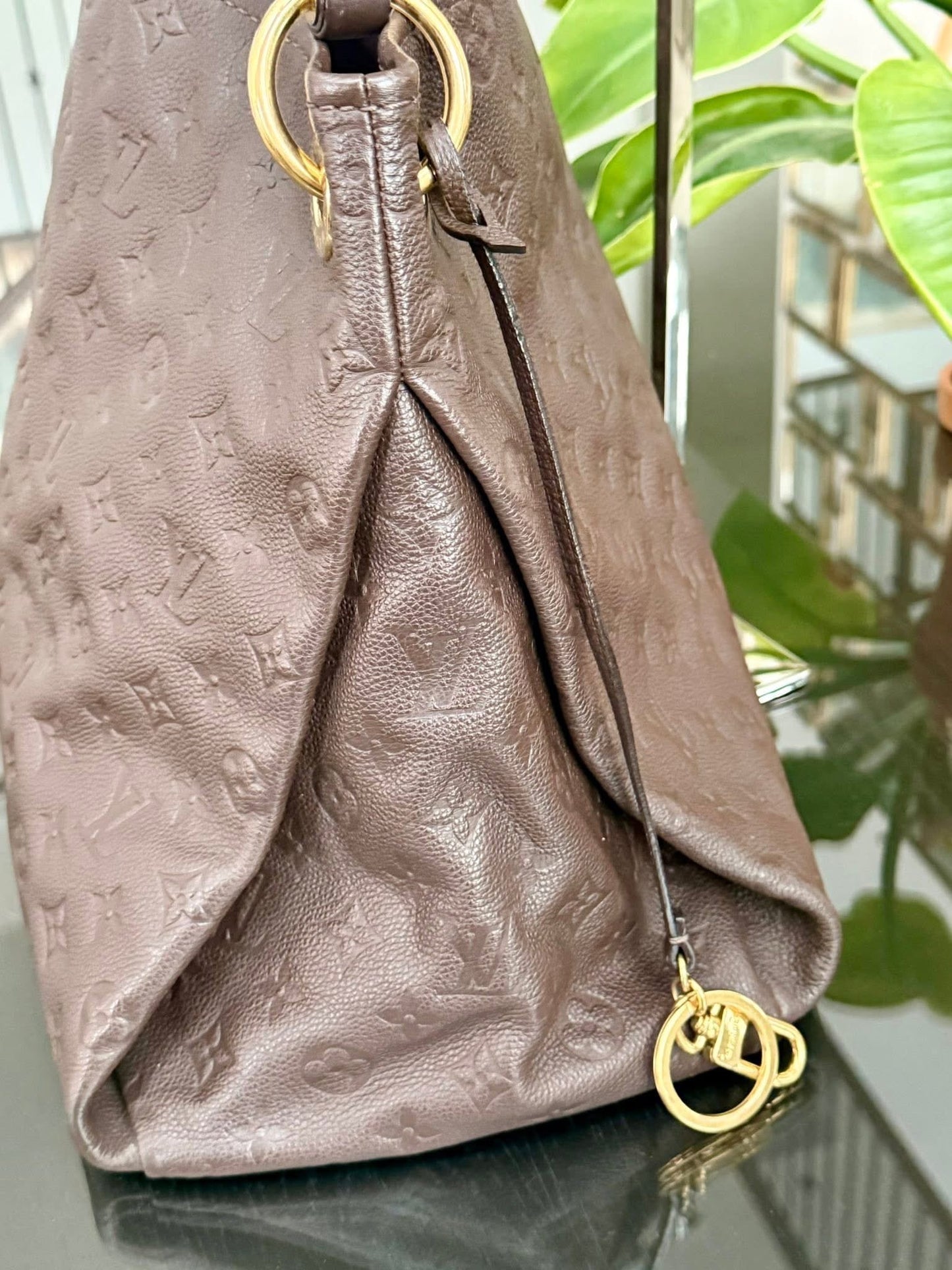 Artsy MM Empriente in Taupe Glaze with Dustbag and Insert Organizer 📅 Year: 2012