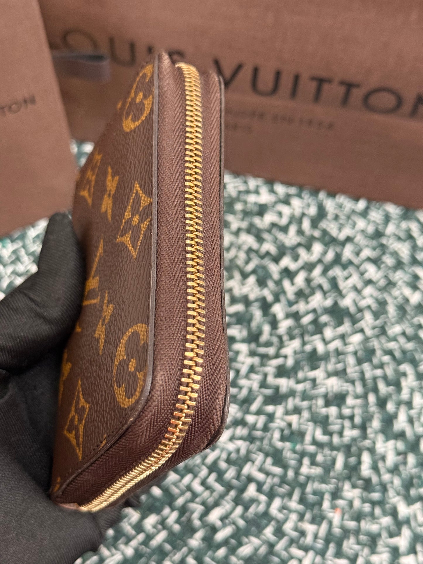 Monogram Zippy Compact Wallet with Box and Paper bag 🗓️ Year: 2011