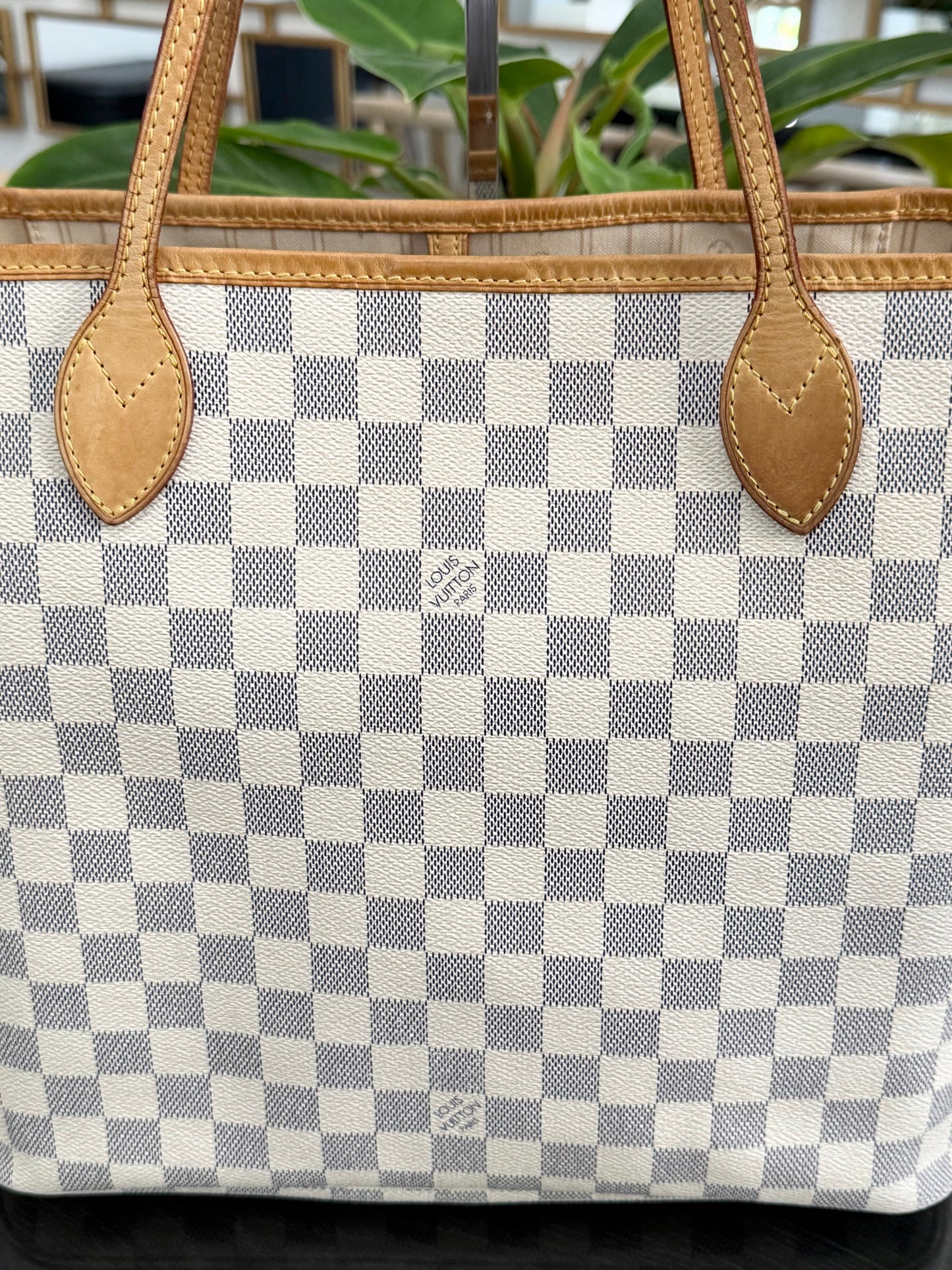 Neverfull MM in Azur with Insert Organizer 🗓️ Year: 2009