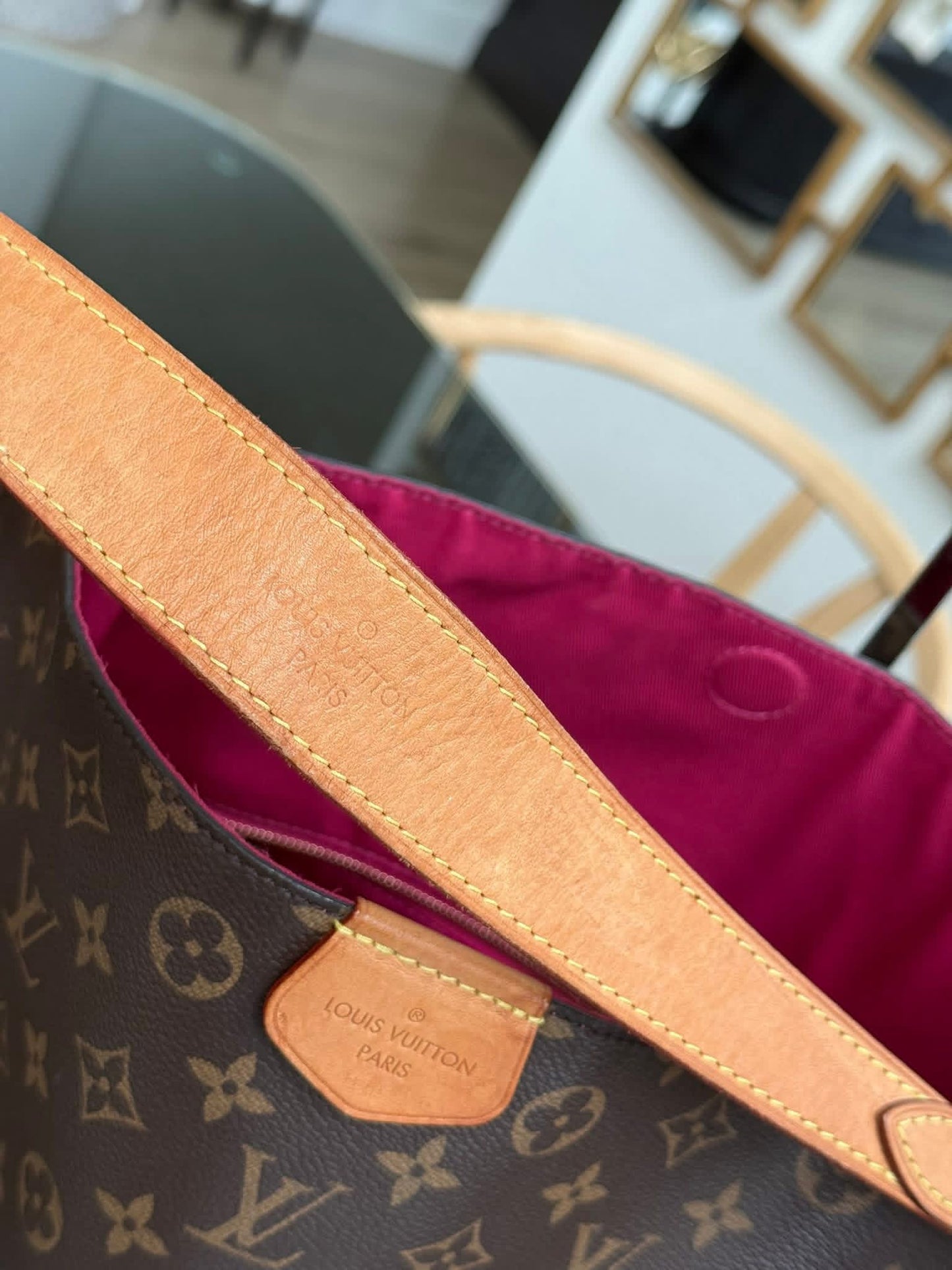 Graceful MM Monogram in Peony with Dustbag and Insert Organizer 📅 Year: 2019