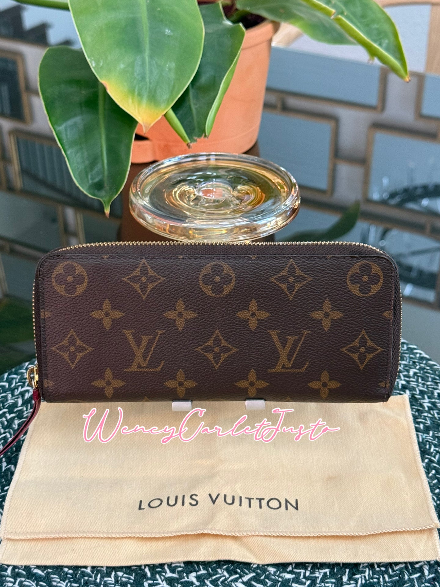 Clemence Wallet in Peony with Dustbag 🗓️ Year 2020