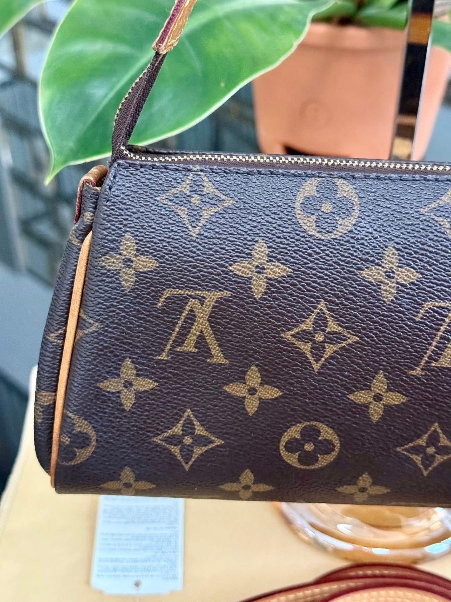 Eva Clutch in Monogram with Dustbag, Box and Paper bag 🗓️ Year: 2014