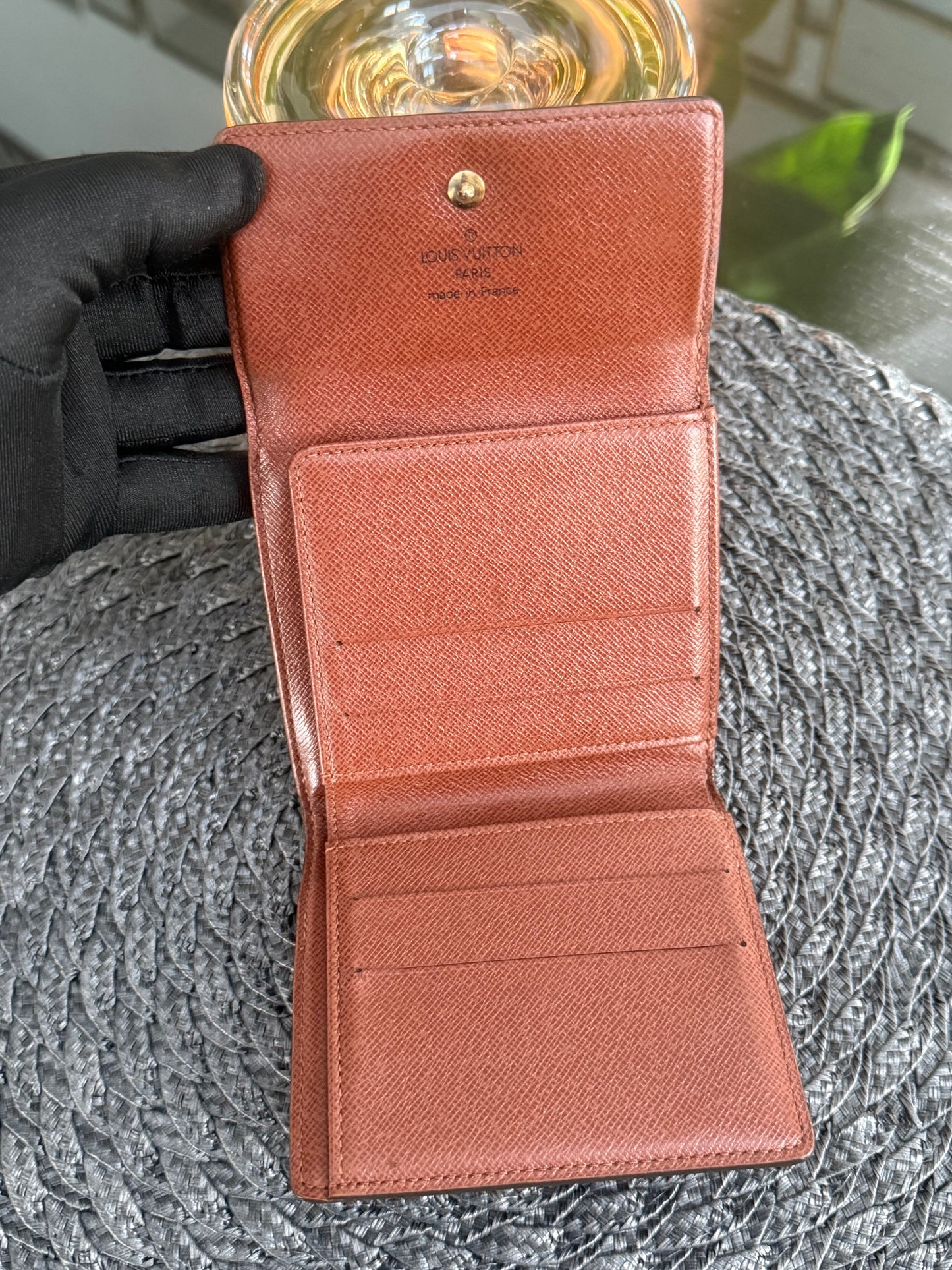 Monogram Elise Trifold Compact Wallet 🗓️ Year: 2000