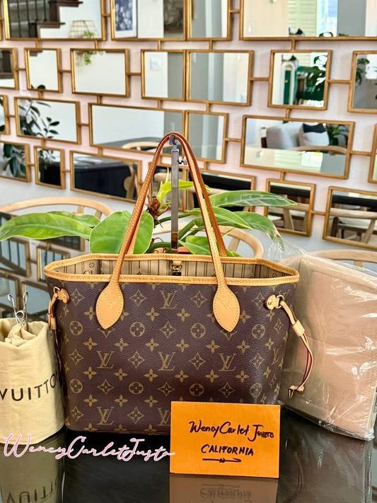 Neverfull PM in Monogram with Dustbag and Insert Organizer 🗓️ Year: 2007