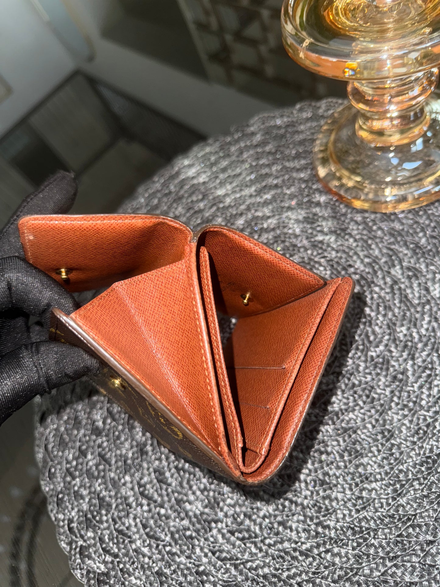 Monogram Elise Trifold Compact Wallet 🗓️ Year: 2000