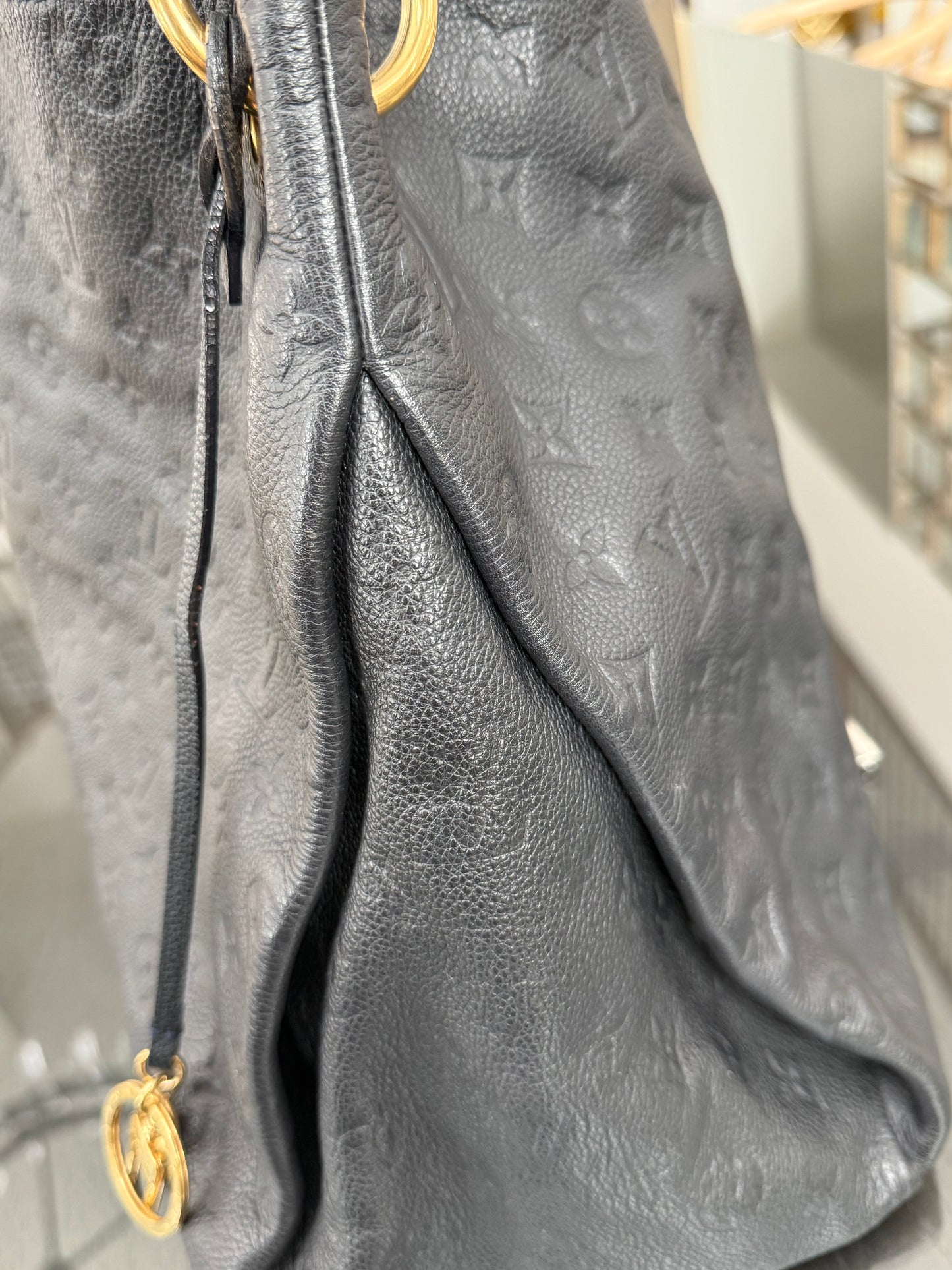 Artsy MM Empriente (Black/Dark Blue) with Dustbag and Insert Organizer - 📅 Year: 2011