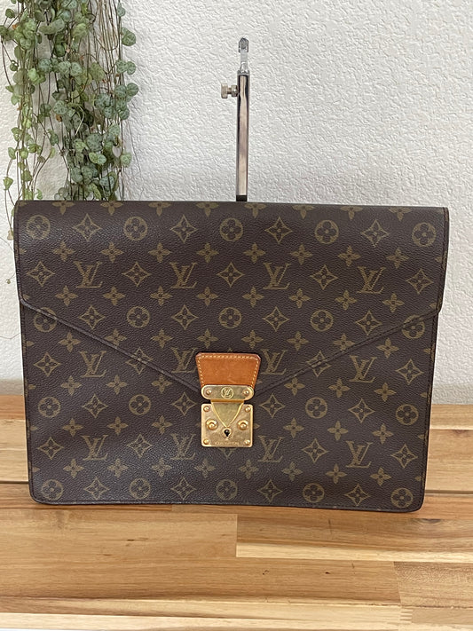 Document Business/Laptop Bag with Key - Year: 1990