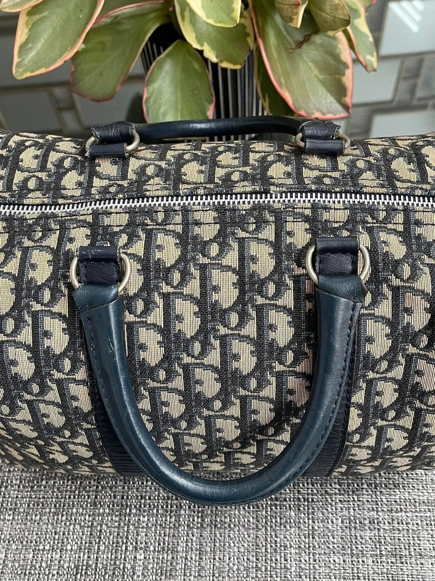 CD Trotter Vintage Boston Bag -Size: 25