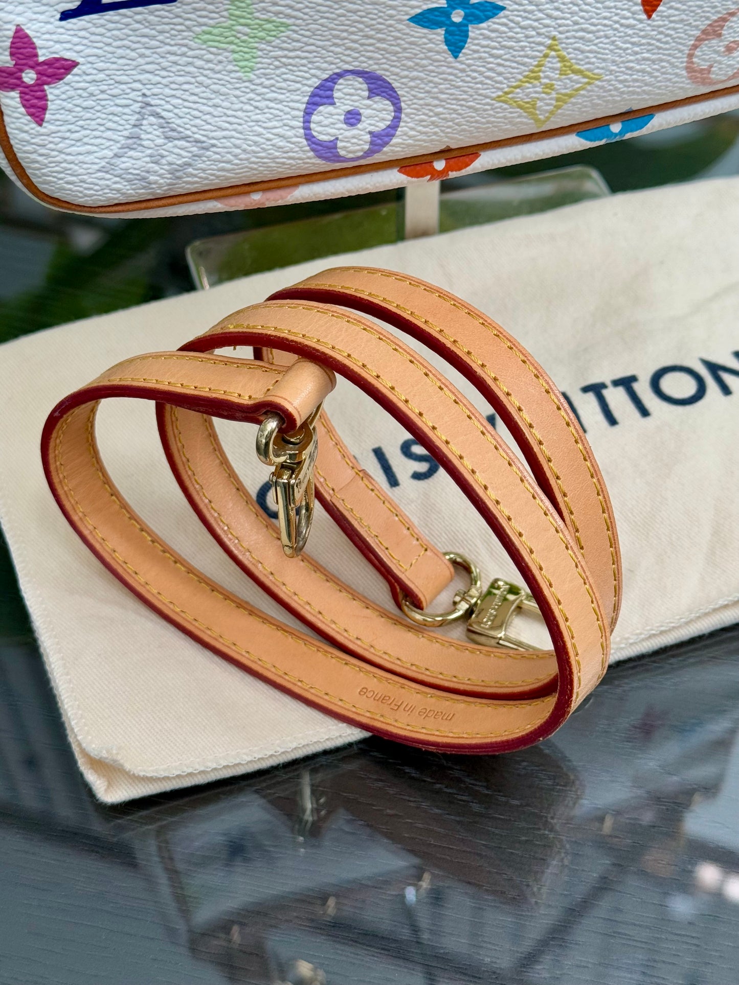 Multicolor Pochette Accessories with Dustbag and Strap 📅 Year: 2003
