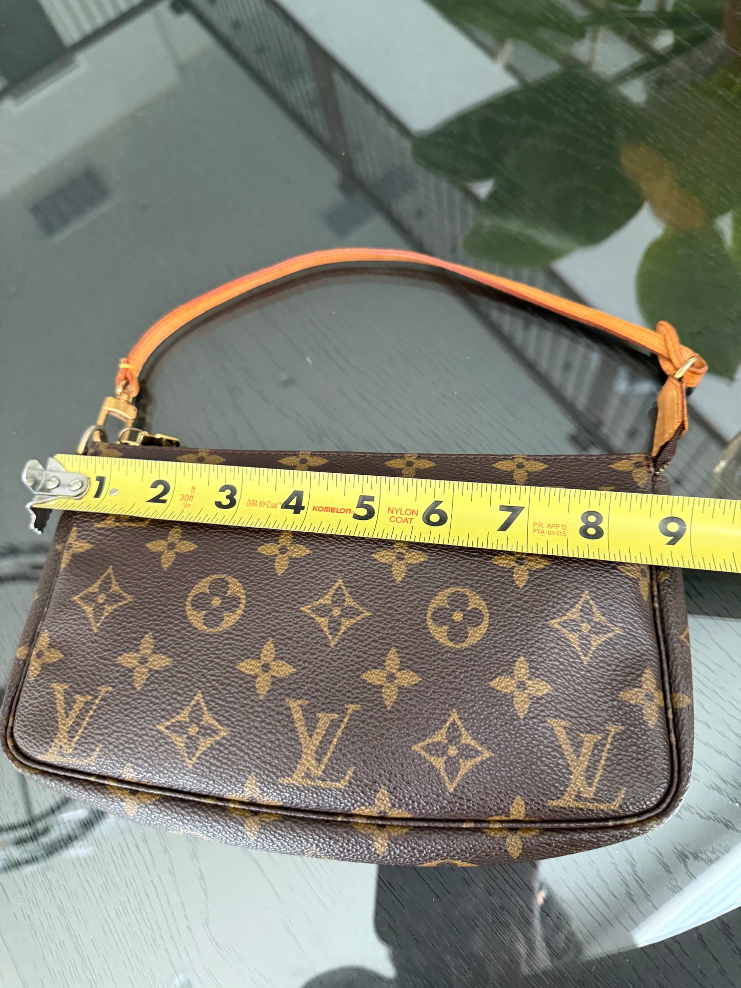 Monogram Pochette Accessories with Dustbag 📅 Year: 2000