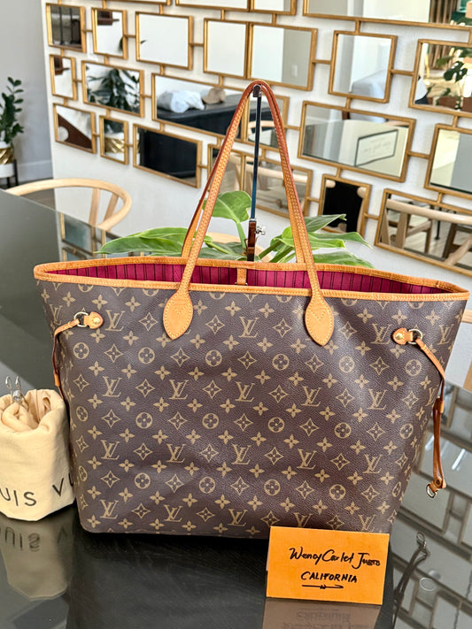 Neverfull GM in Peony with Dustbag 🗓️ Year: 2016