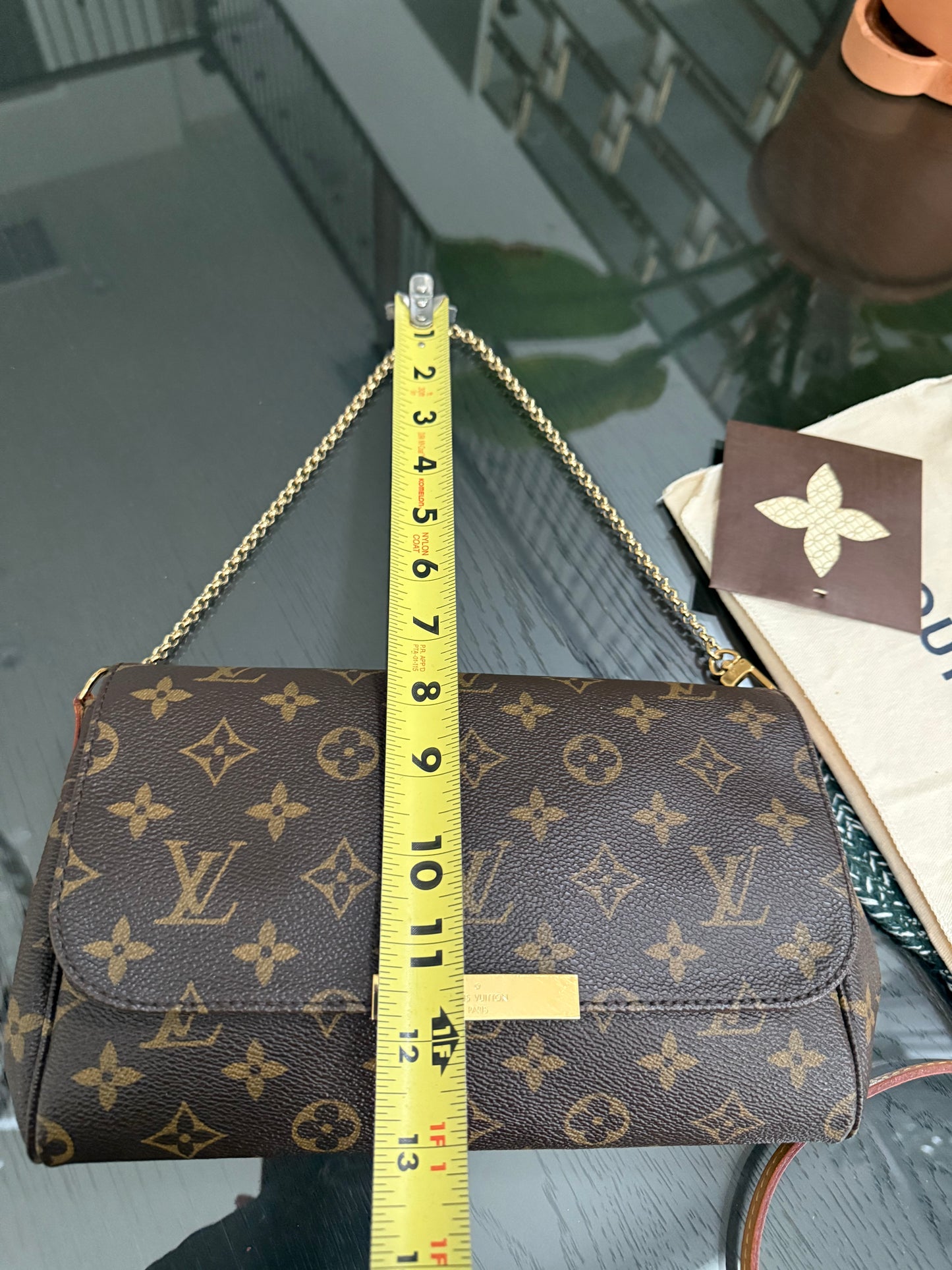 Favorite MM in Monogram with Original Strap, Dustbag, Box and Paper bag 🗓️ Year: 2017