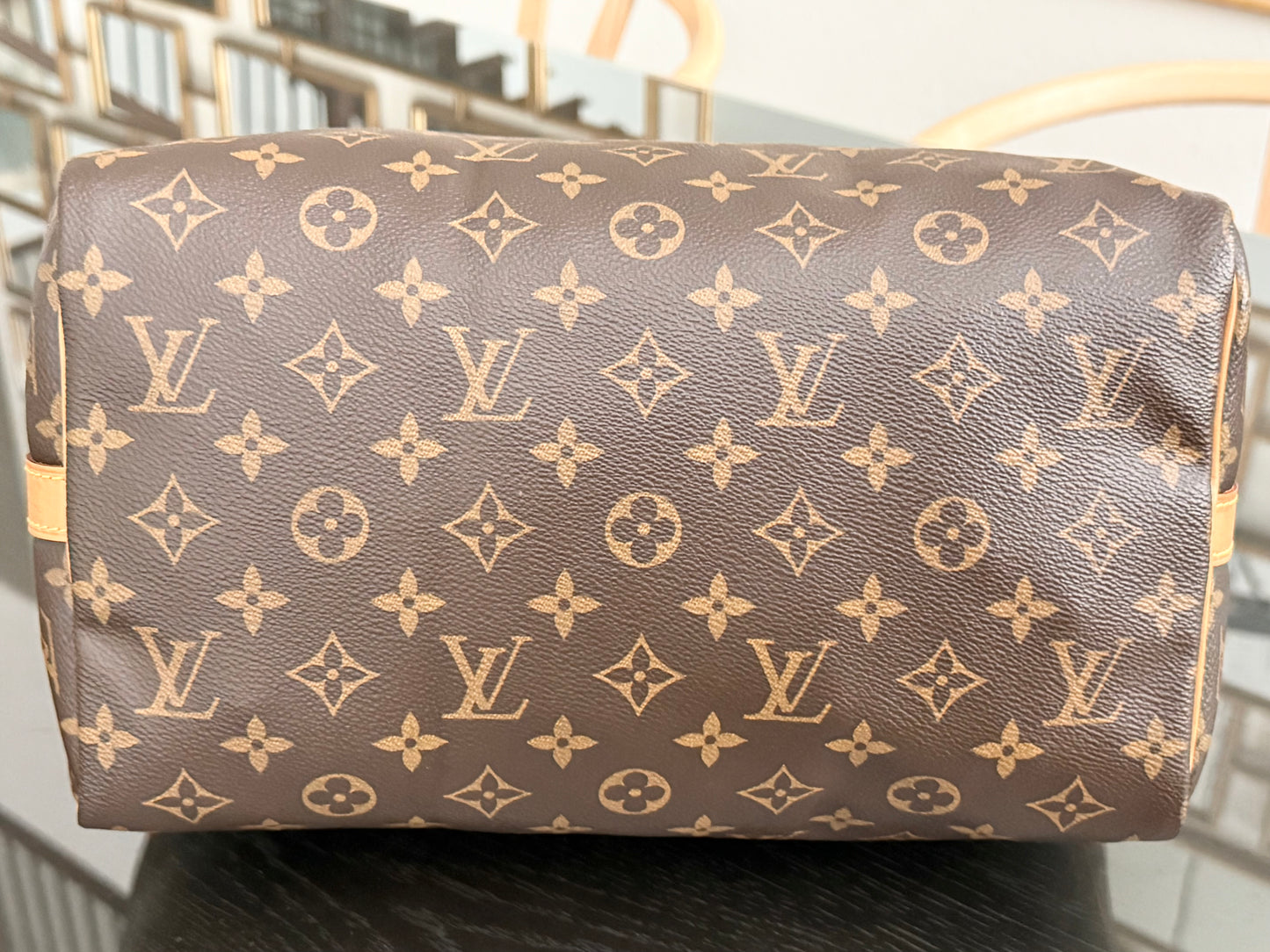 Speedy 30 Bandoulier in Monogram with 🔐 lock, Key and Dustbag -🗓️ Year: 2017