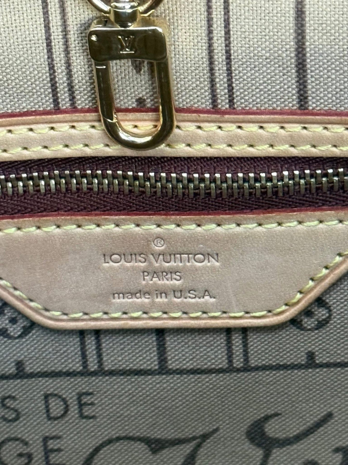 Neverfull PM in Monogram with Dustbag and Insert Organizer 🗓️ Year: 2007