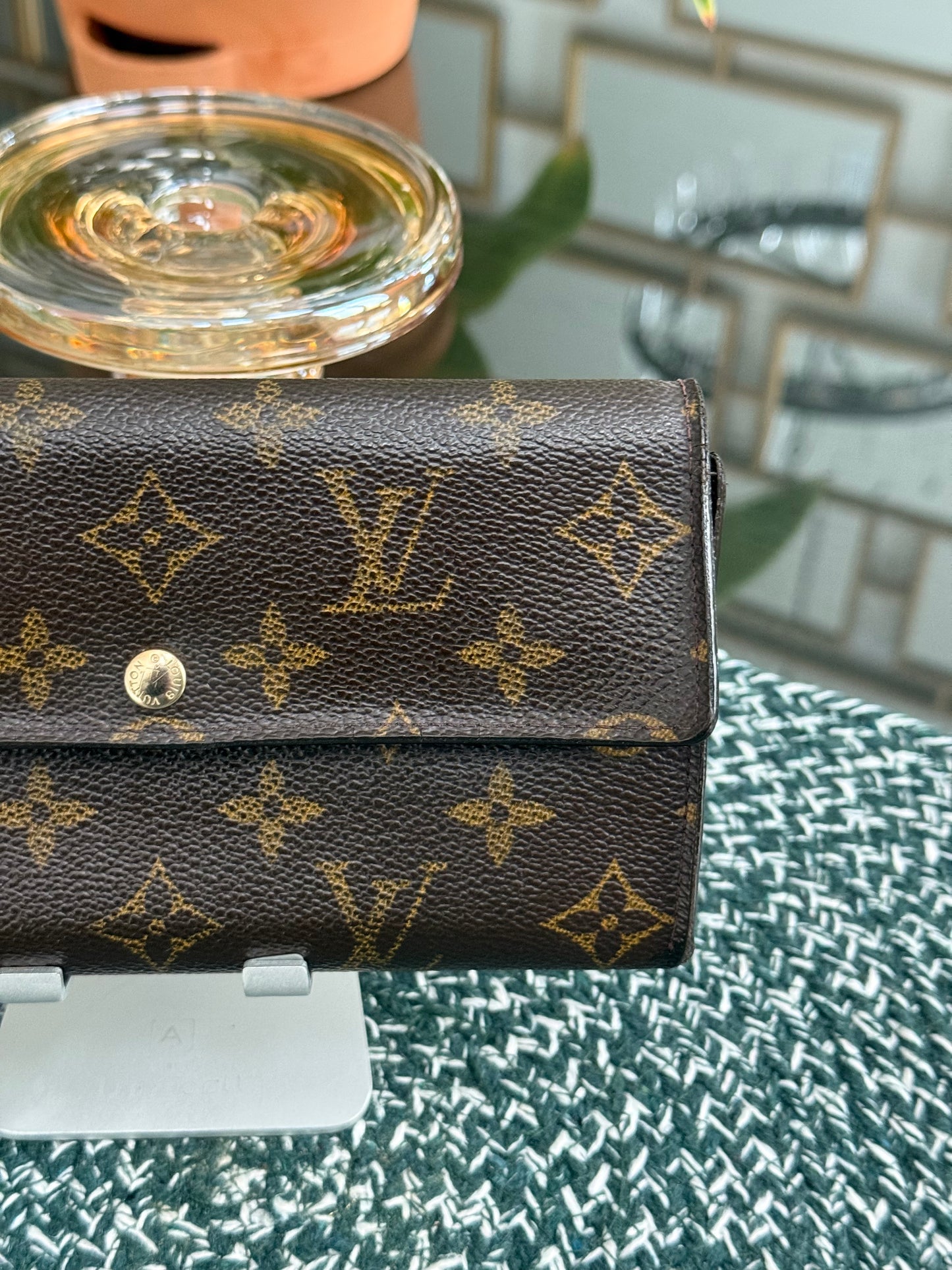Sarah Wallet in Monogram with 2 Cardholders 🗓️ Year: 2001
