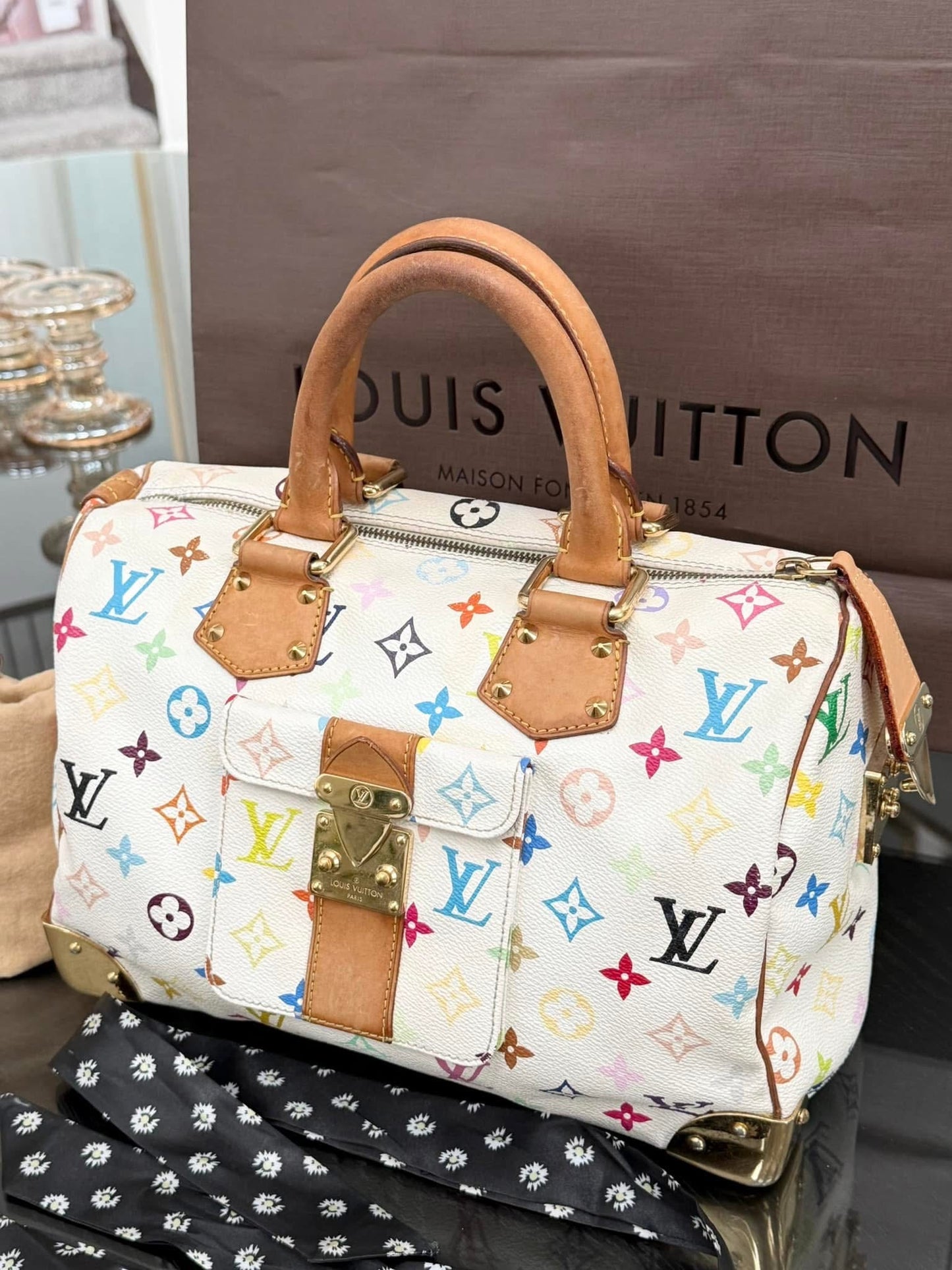 Multicolor Speedy 30 with Dustbag and twilly set 📅 Year: 2008