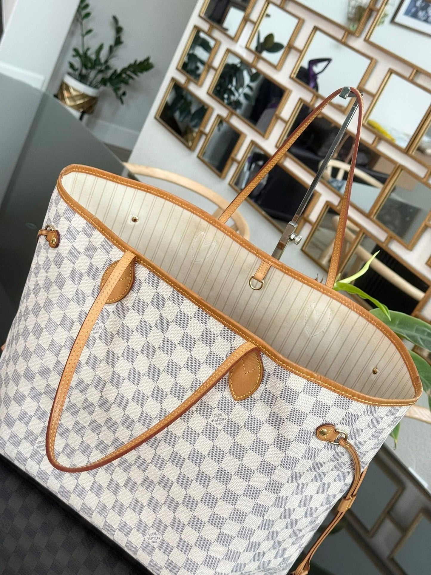 Neverfull GM Azur with Insert Organizer 📅 Year: 2014