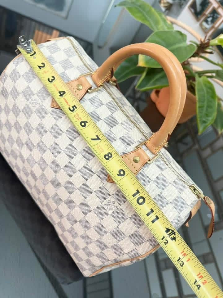 Speedy 30 in Azur with Lock 🔐 key, Dustbag and Non branded twillies -🗓️ Year: 2007