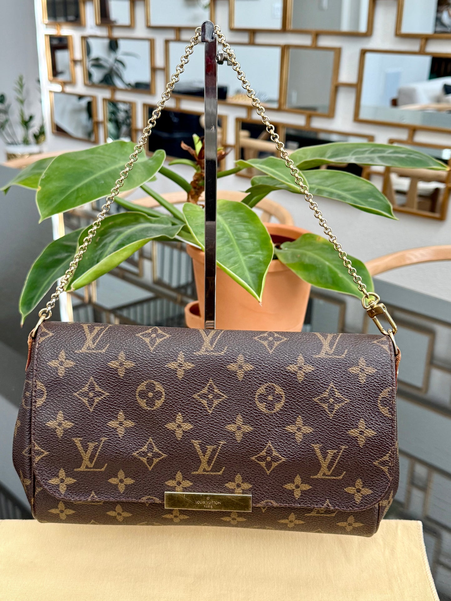 Favorite MM in Monogram with Original Strap, Dustbag, Box, Paper Bag and Insert Organizer -🗓️ Year: 2015