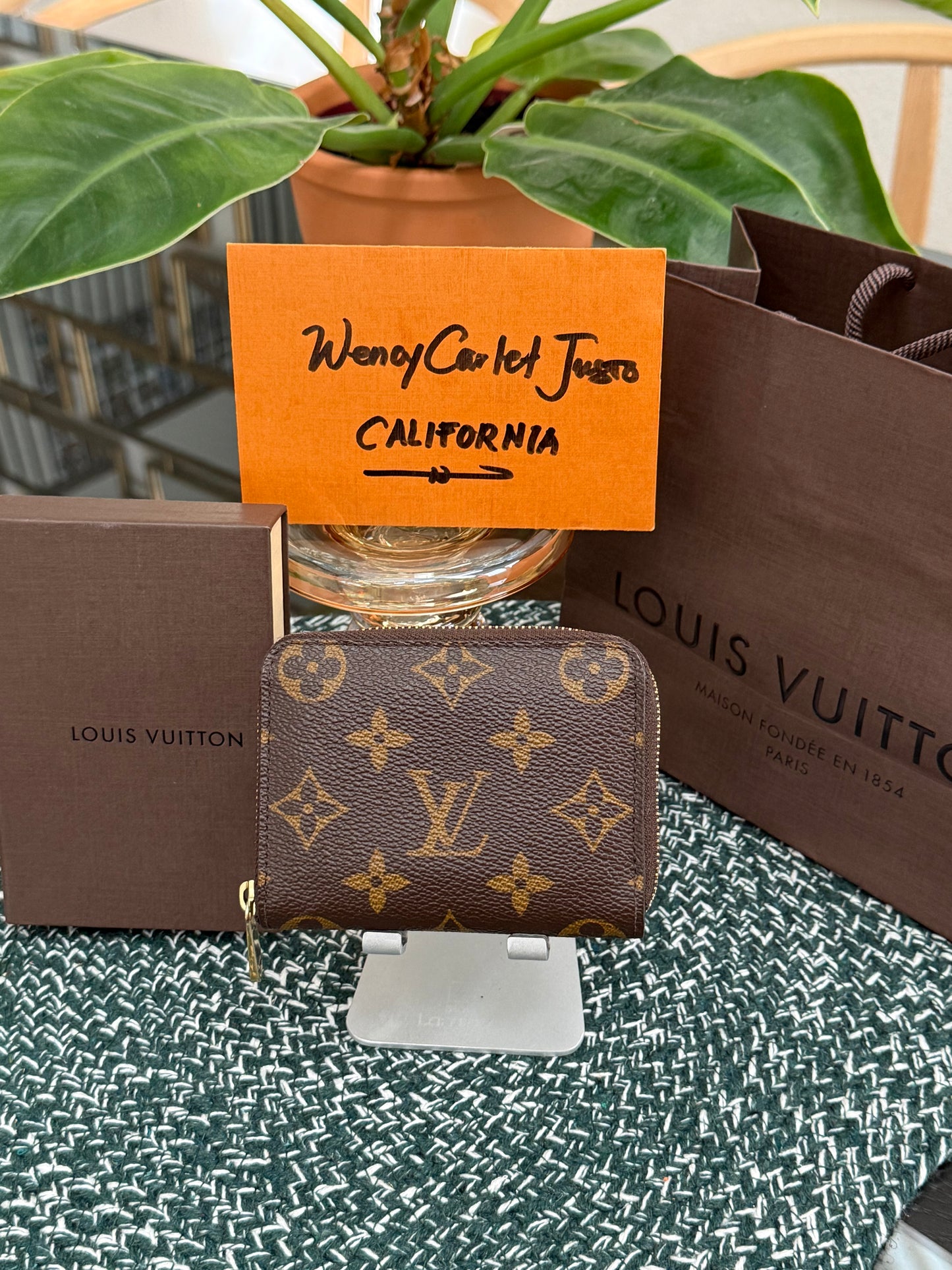 Monogram Zippy Compact Wallet with Box and Paper bag 🗓️ Year: 2011