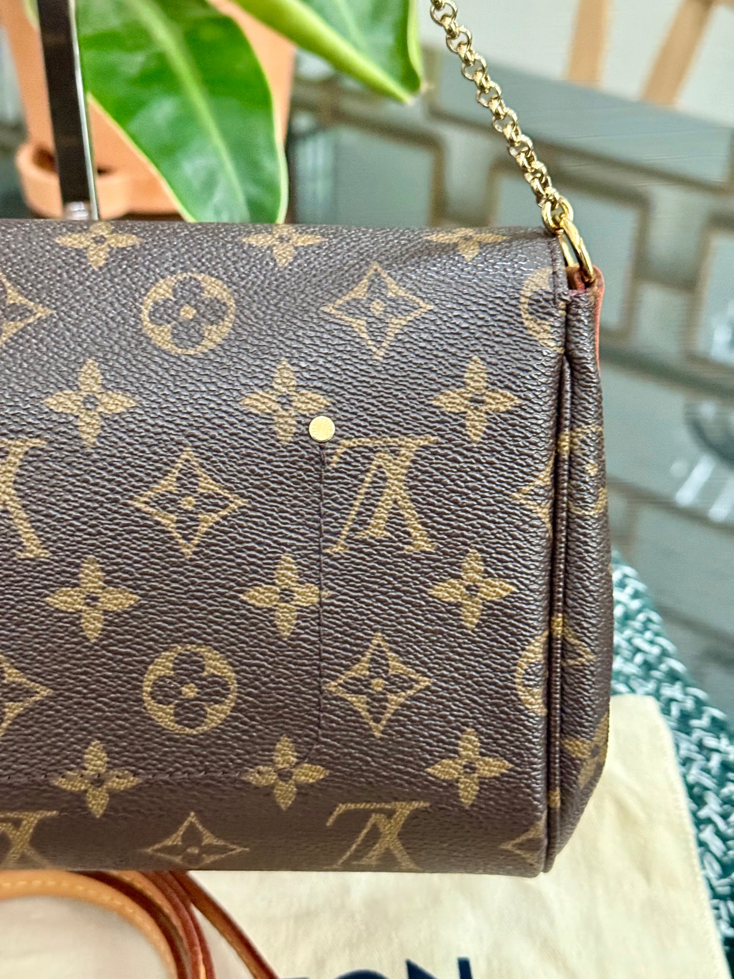 Favorite MM in Monogram with Original Strap, Dustbag, Box and Paper bag 🗓️ Year: 2017