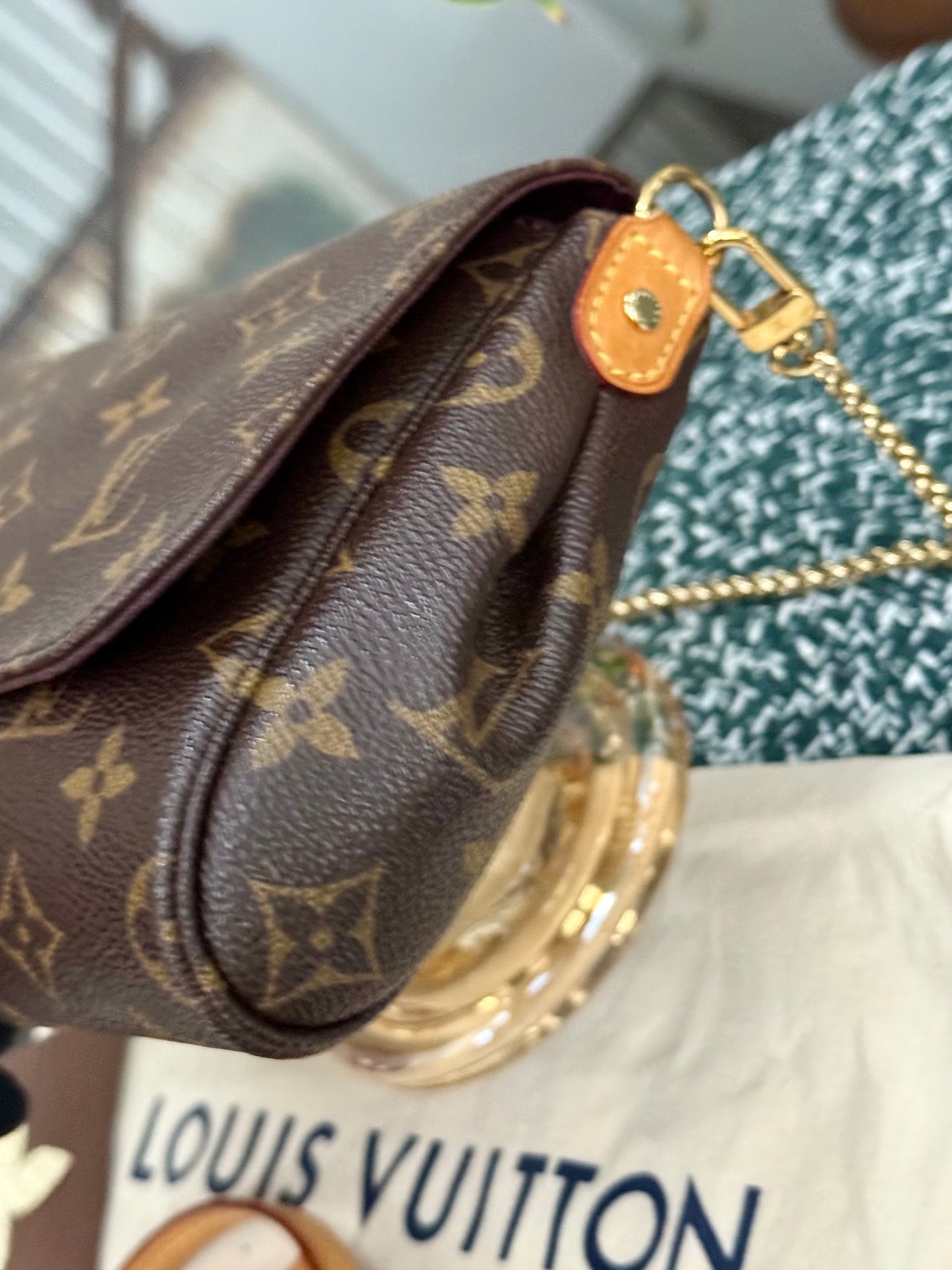 Favorite MM in Monogram with Original Strap, Dustbag, Box and Paper bag 🗓️ Year: 2017