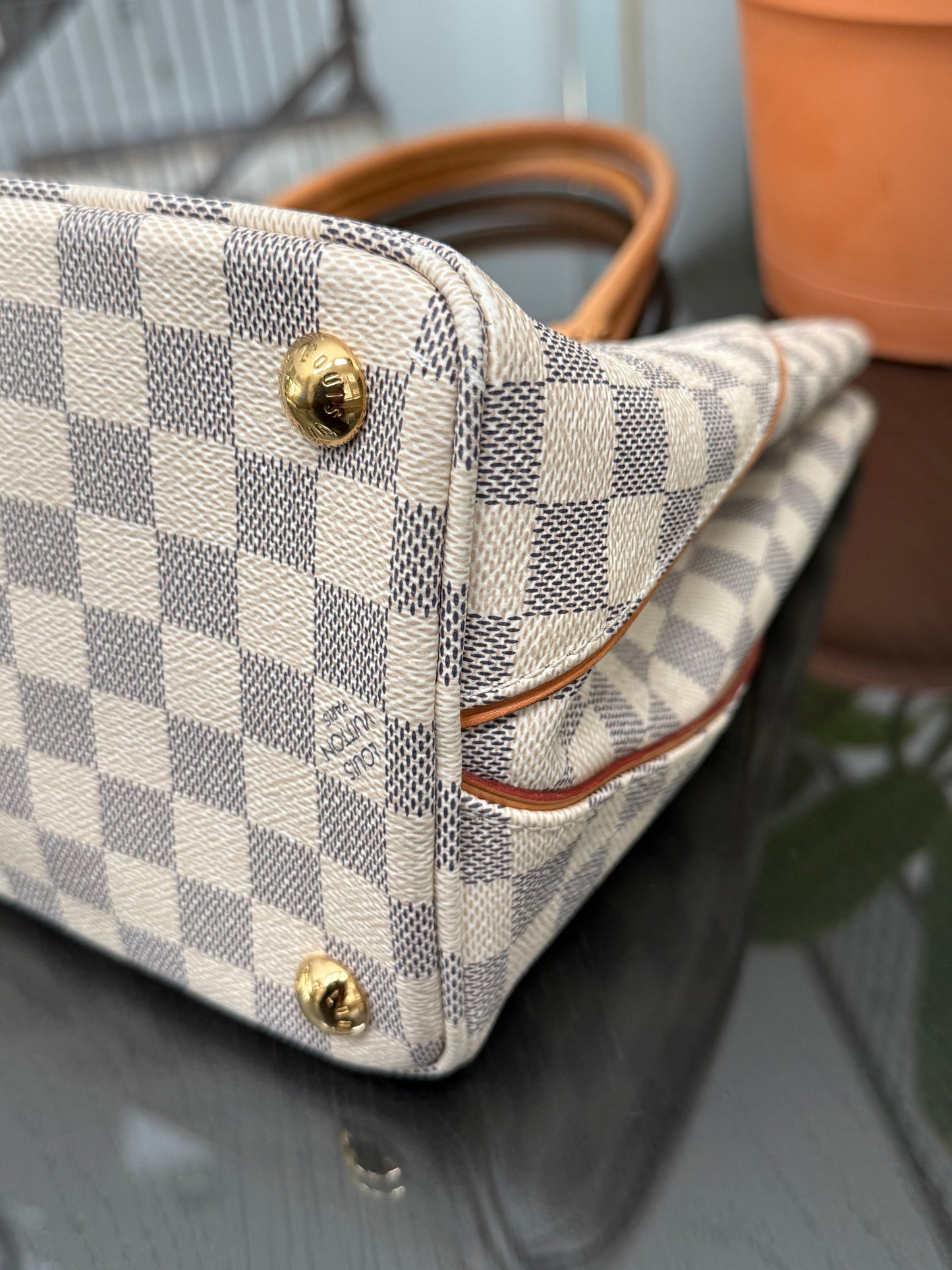 Calvi Damier Azur with Dustbag - 🗓️ Year: 2015