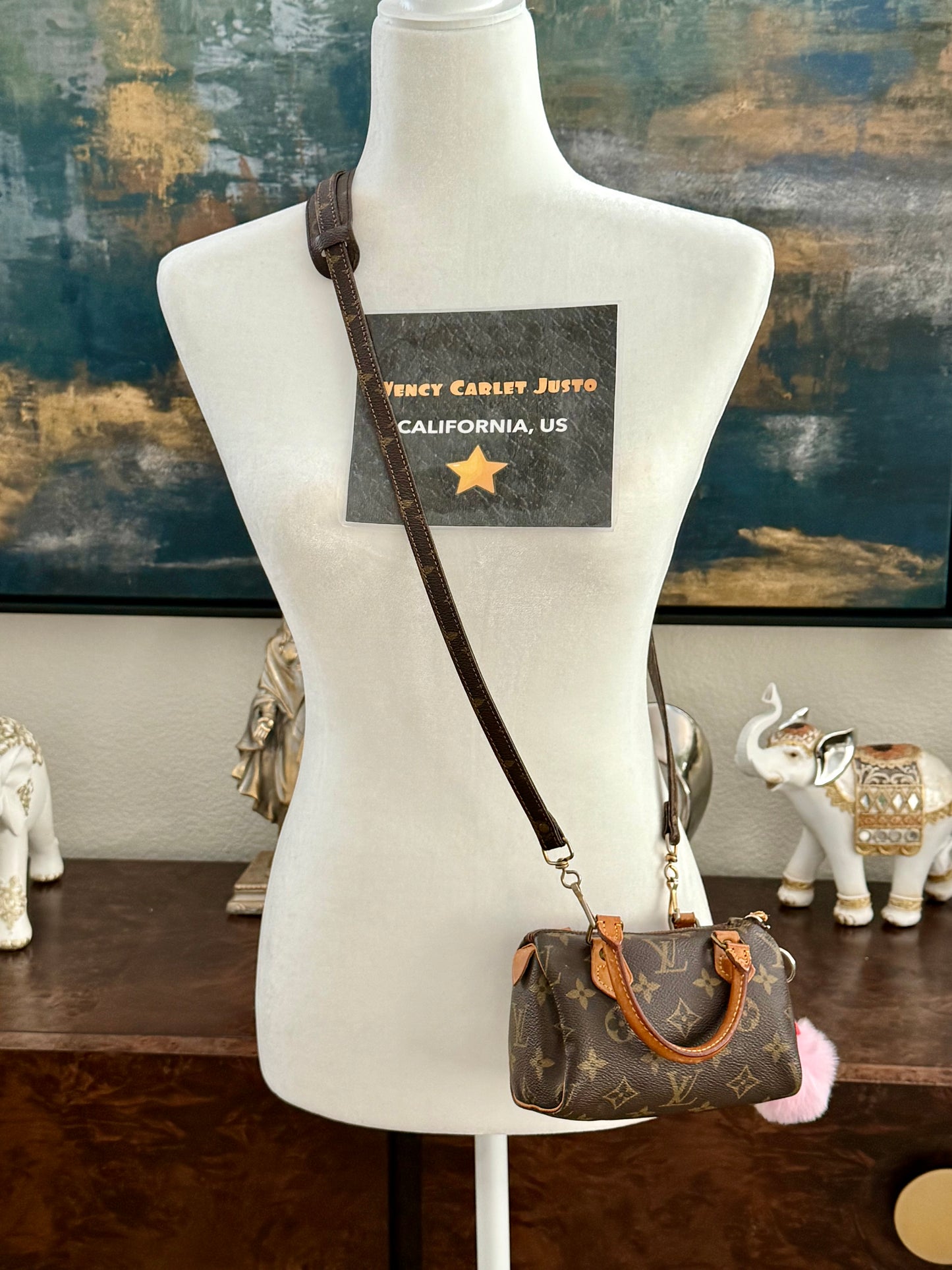 Mini Speedy with Strap🍒Circa 80’s