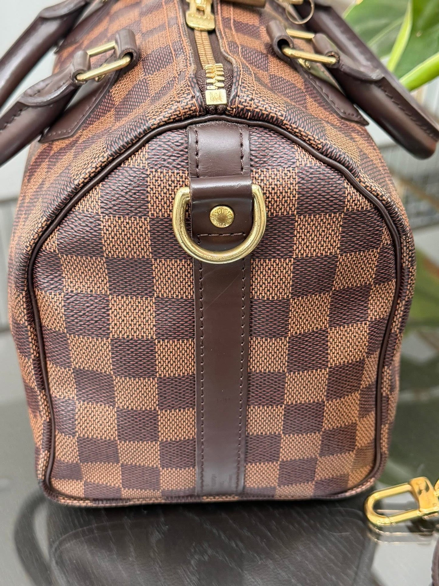 Speedy 25 Bandoulier in DE with Lock 🔐 key, Original Strap, Dustbag and Insert Organizer 🗓️ Year: 2019