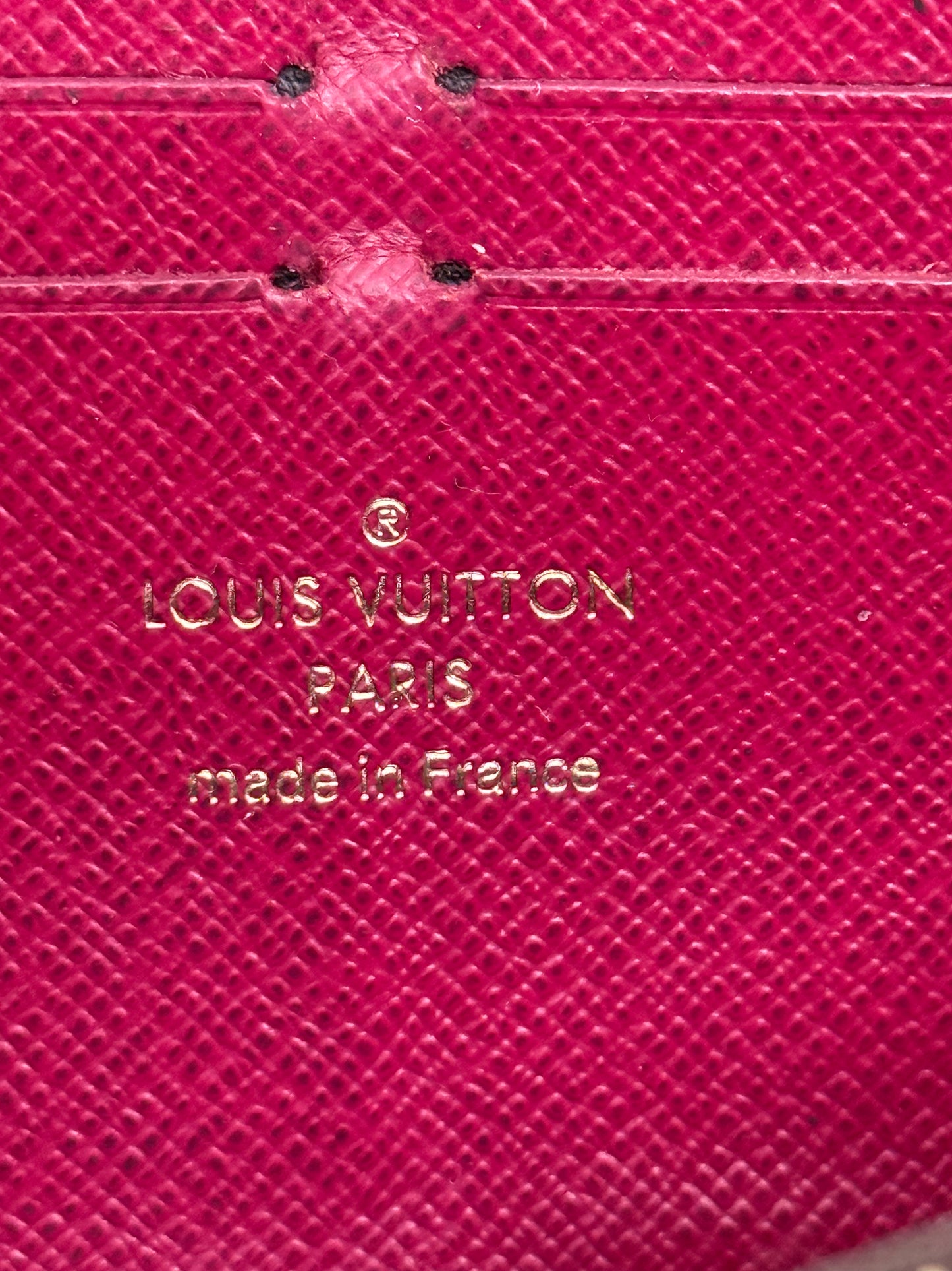 Monogram Clemence in Peony Wallet with Dustbag 🗓️ Year 2015