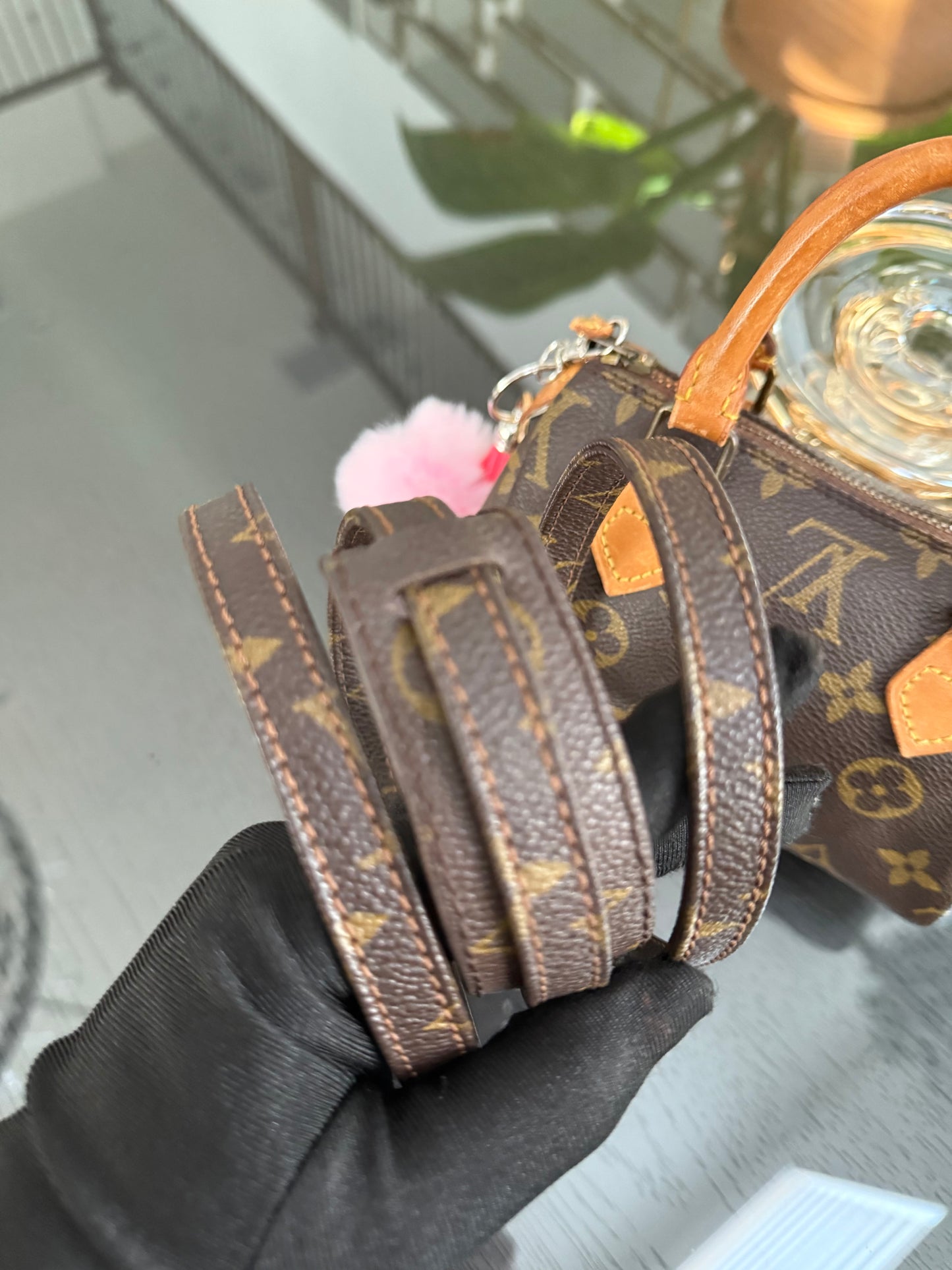 Mini Speedy with Strap🍒Circa 80’s