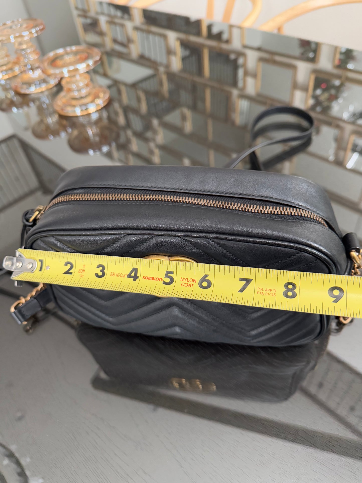 GUCCI Marmont Chain Small Shoulder/ Crossbody Bag