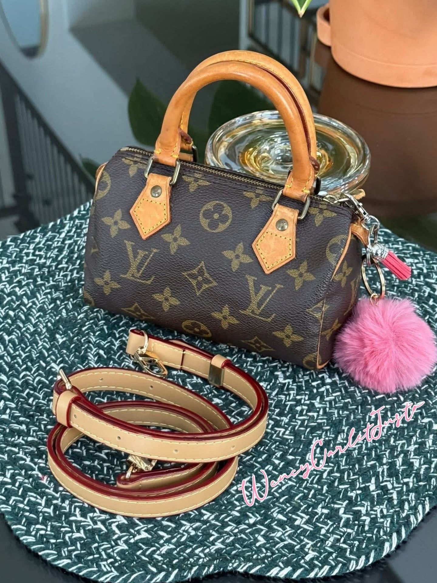 Mini Speedy with Non Branded Strap🍒Year 1992